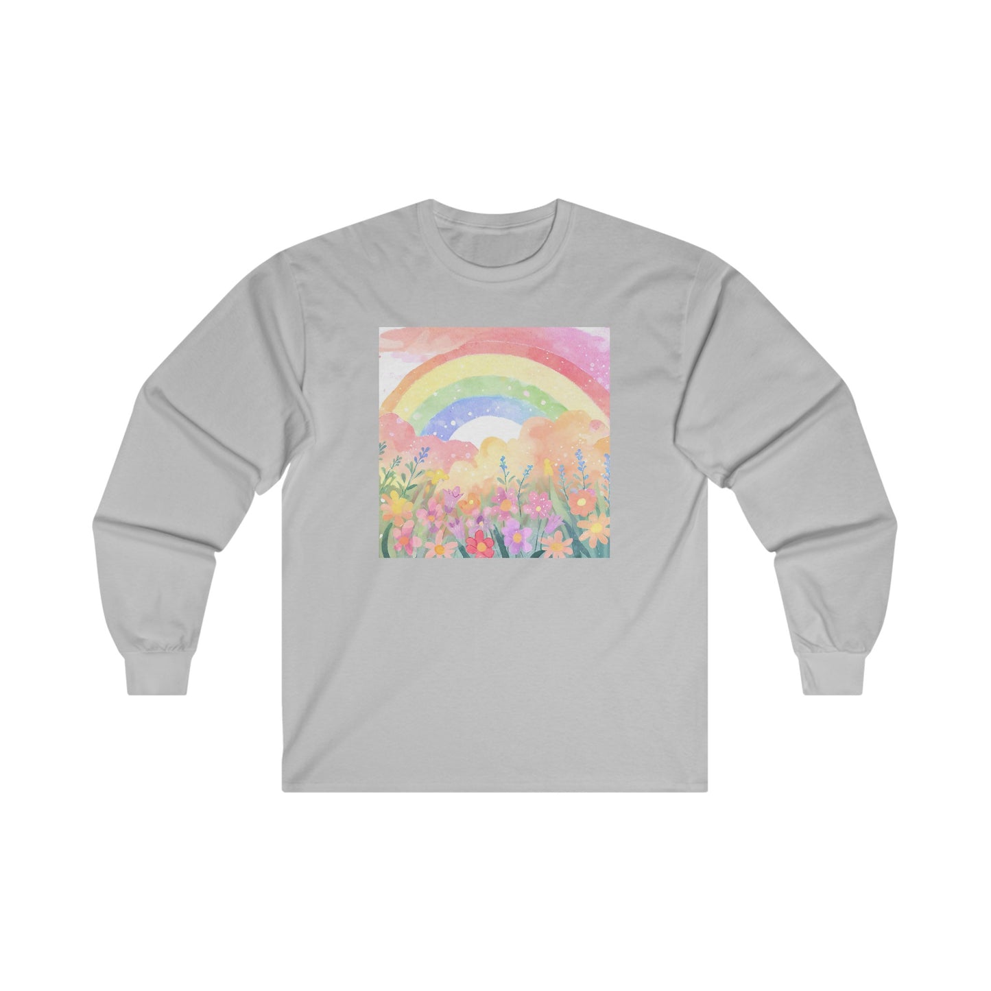 Rainbow Garden v4 - Long Sleeve Tee