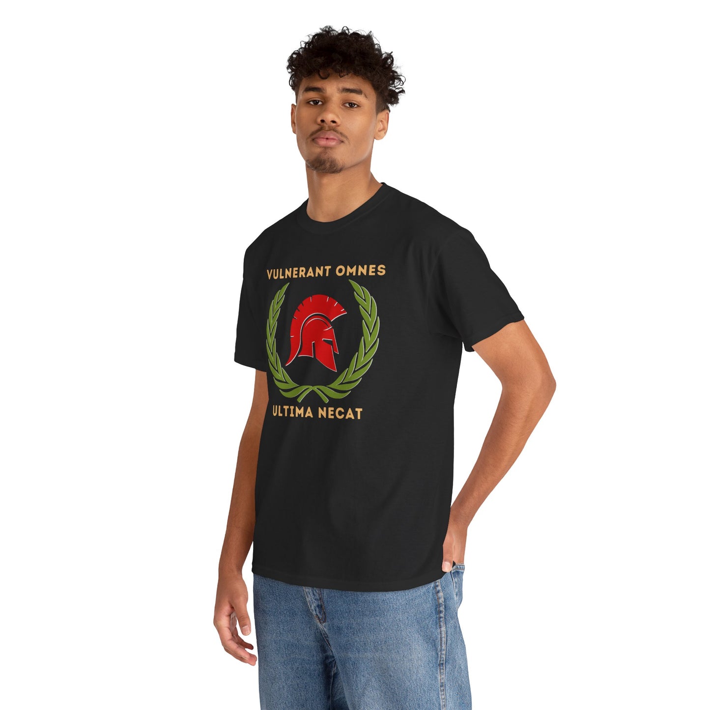 Vulnerant omnes ultima necat ("they all wound, the last kills") T-shirt