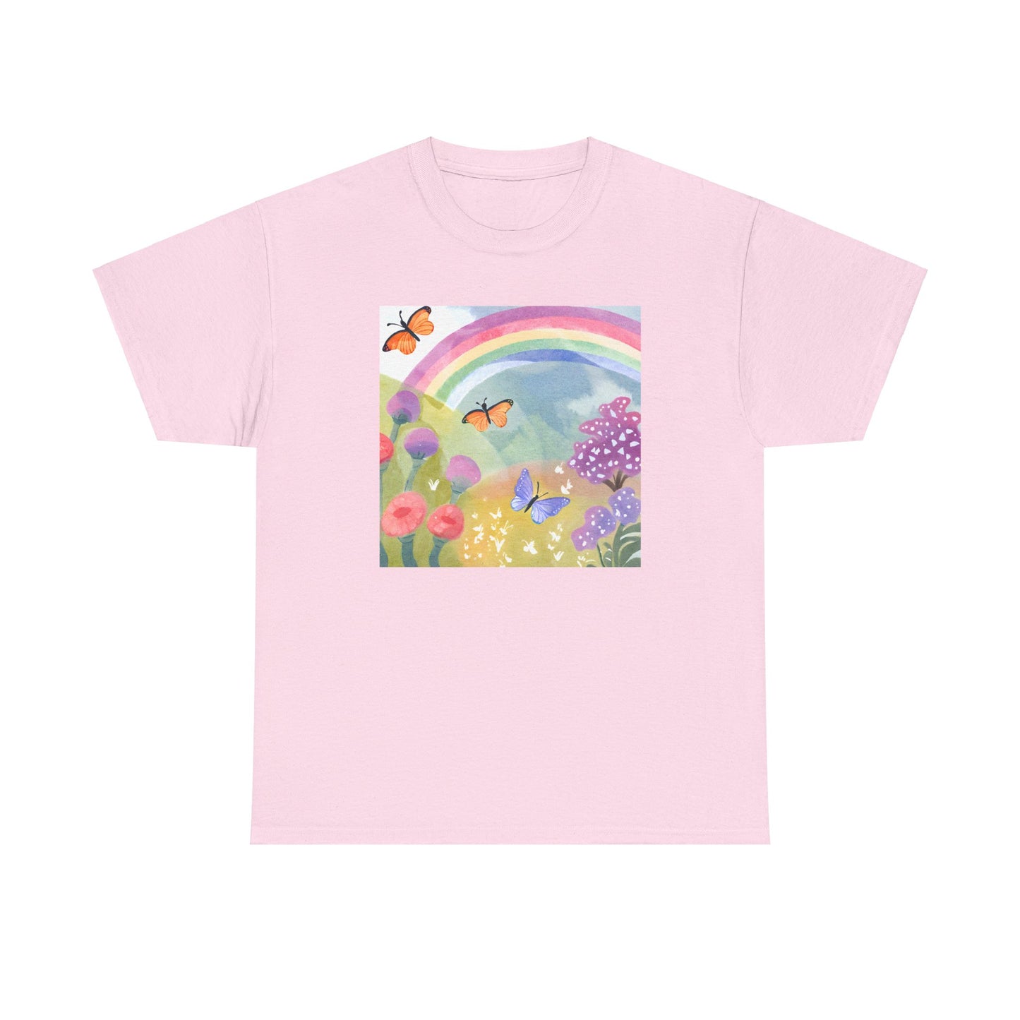 Butterflies in Garden v2 T-shirt