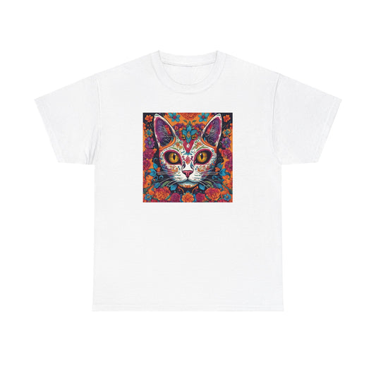 Day of the Dead Cat v3 T-shirt