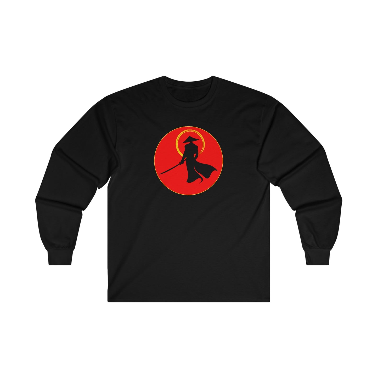 Ronin with Enso - Long Sleeve Tee