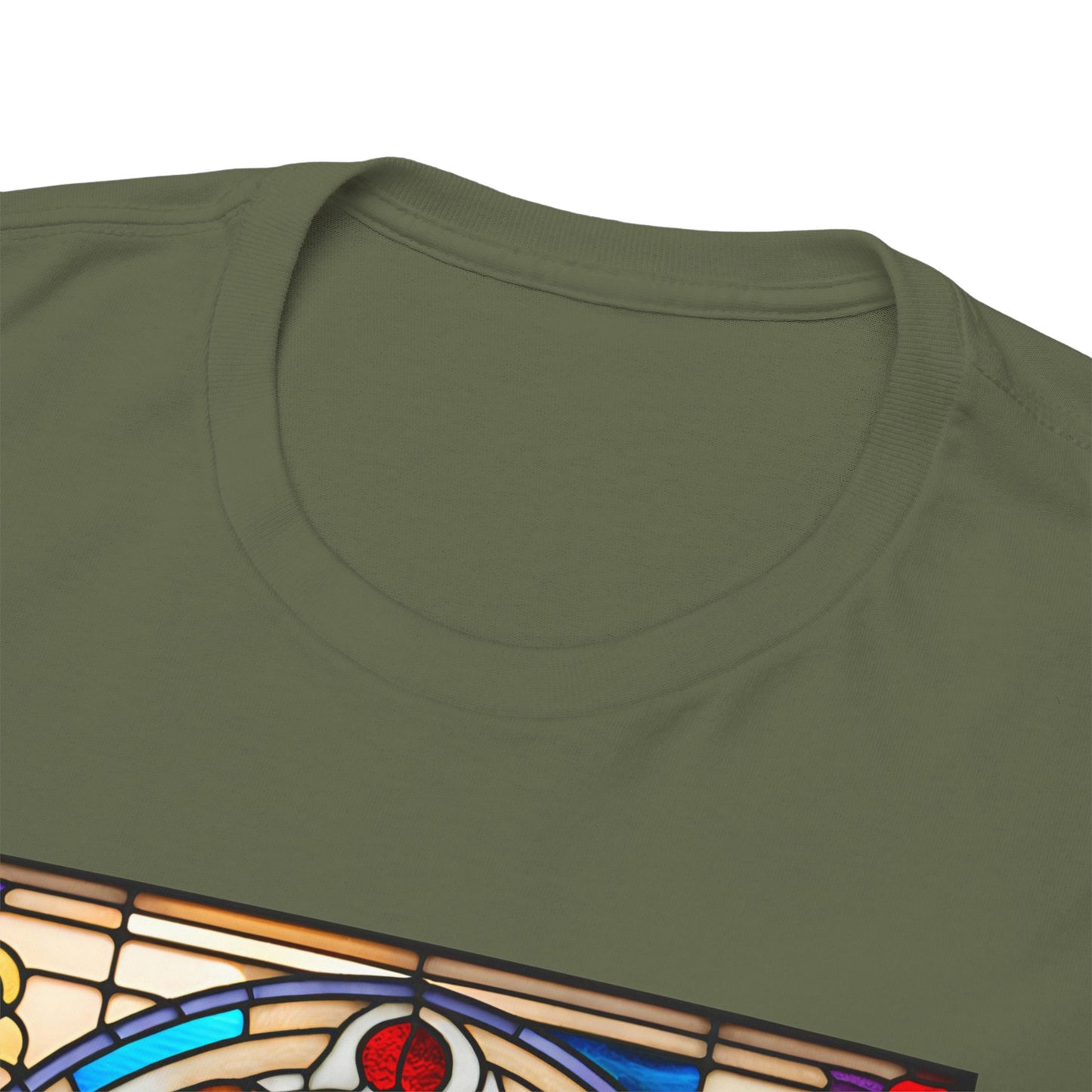 Teddy Bear Stained Glass T-shirt