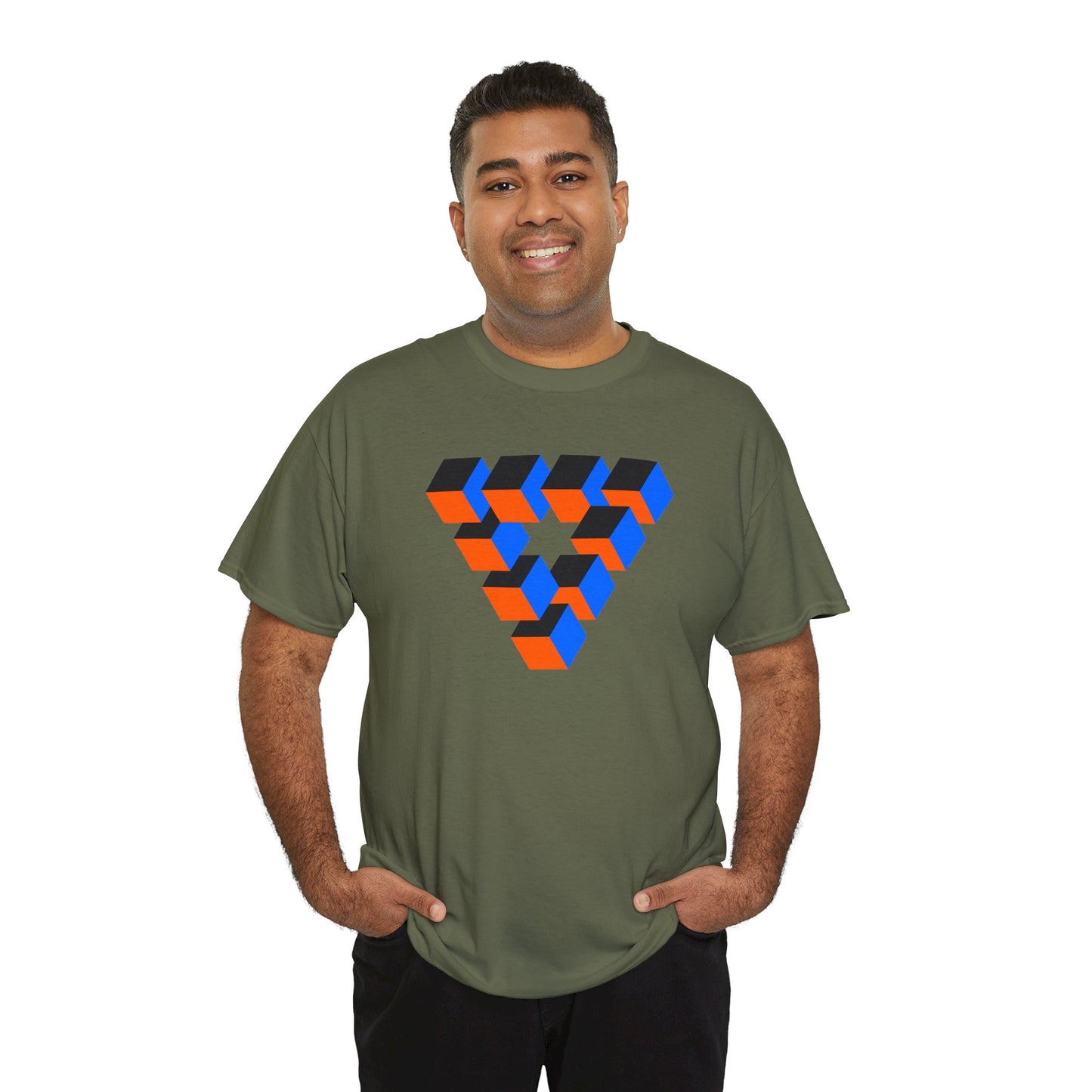 Cube Abstract T-shirt