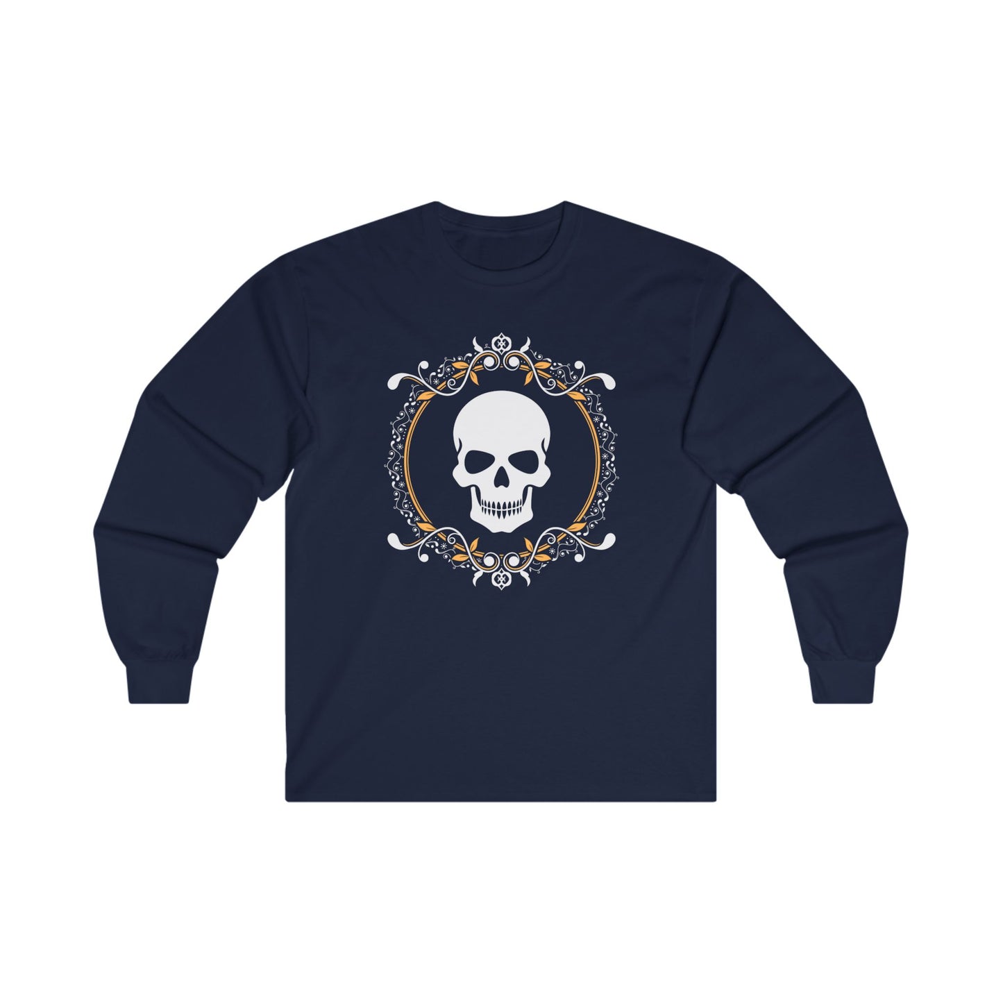 Skull in Frame - Long Sleeve Tee