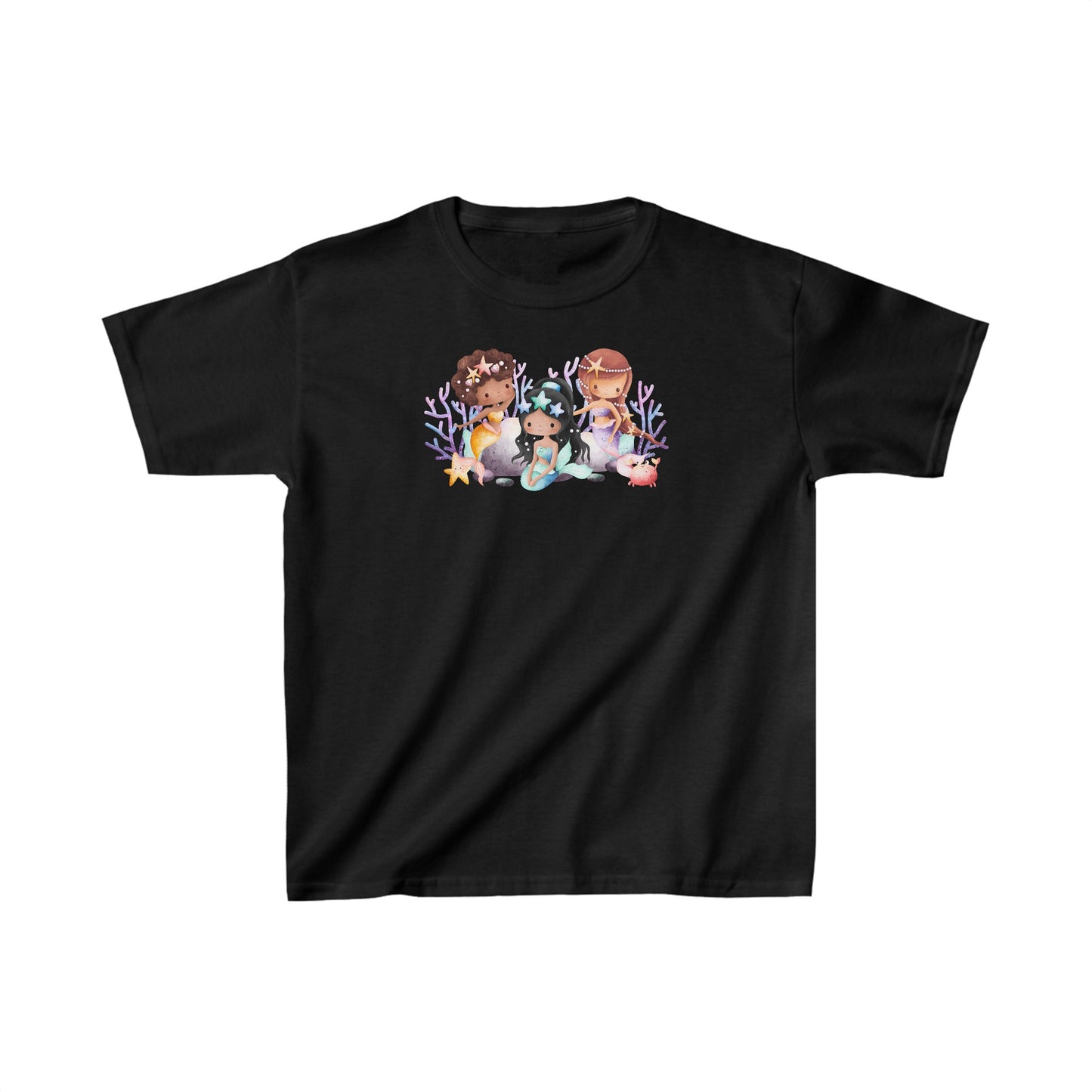 Mermaids - Jenny, Sandy & Terry - Kids Heavy Cotton™ Tee