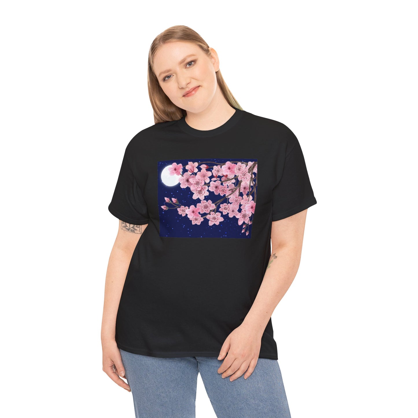 Cherry Blossoms at Night T-shirt