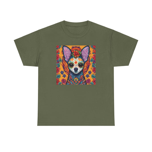 Day of the Dead Chihuahua v3 T-shirt