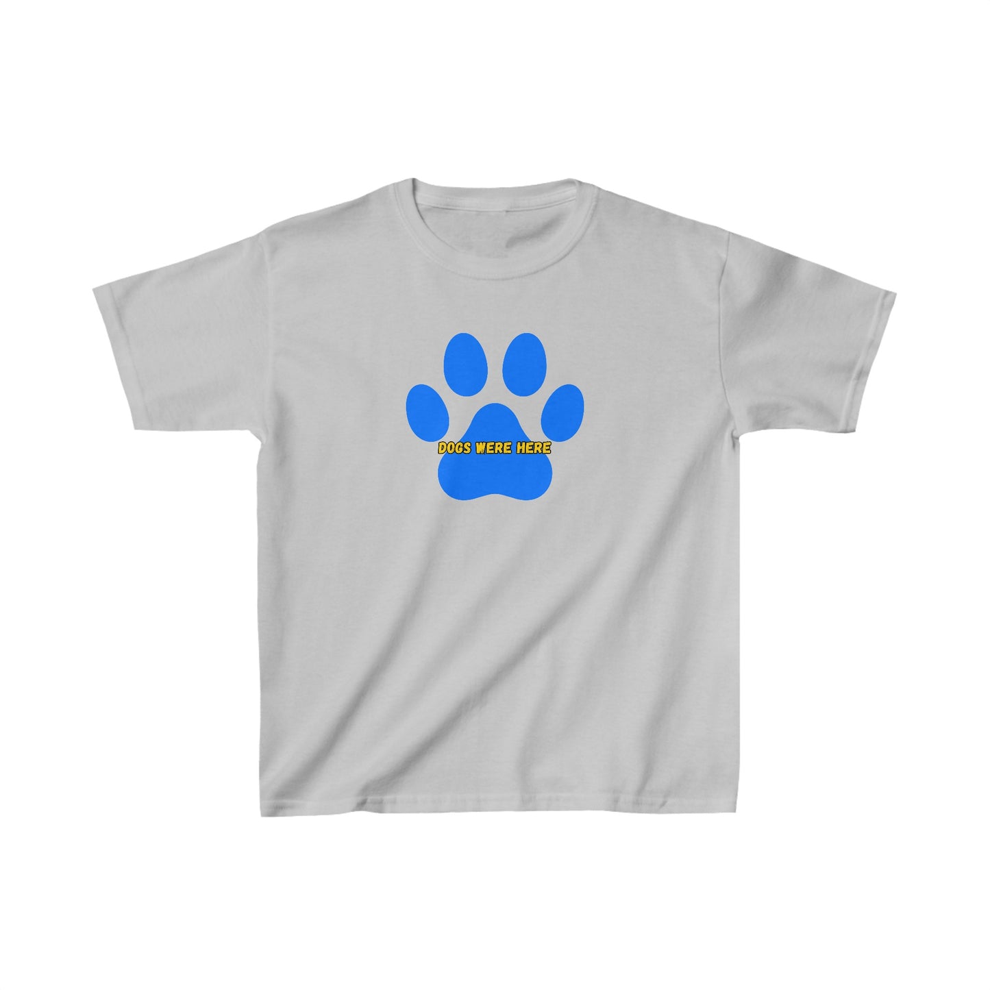 Dogs Were Here - designed by Berkeley Age 7 - Kids Heavy Cotton™ Tee