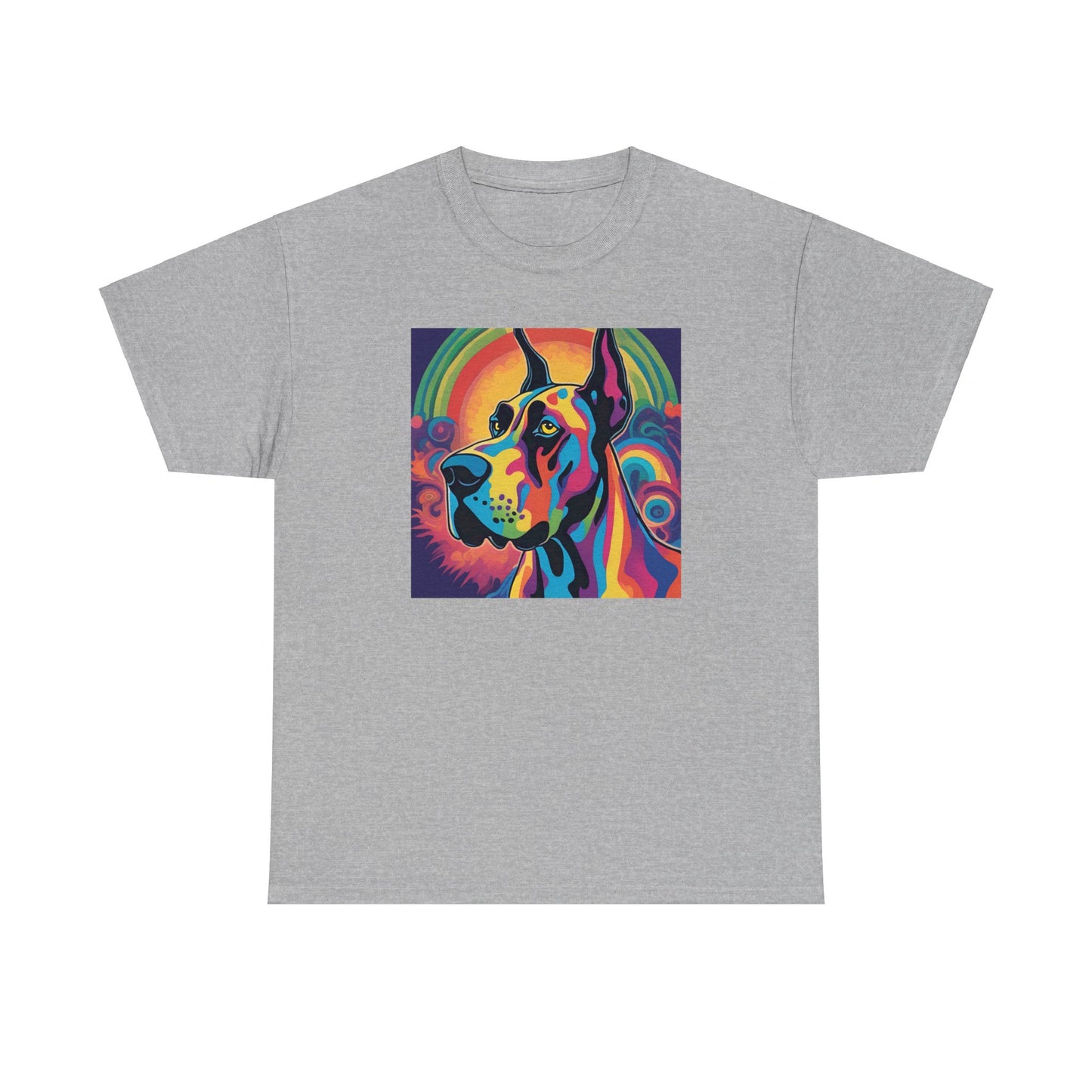 Psychedelic Great Dane T-shirt