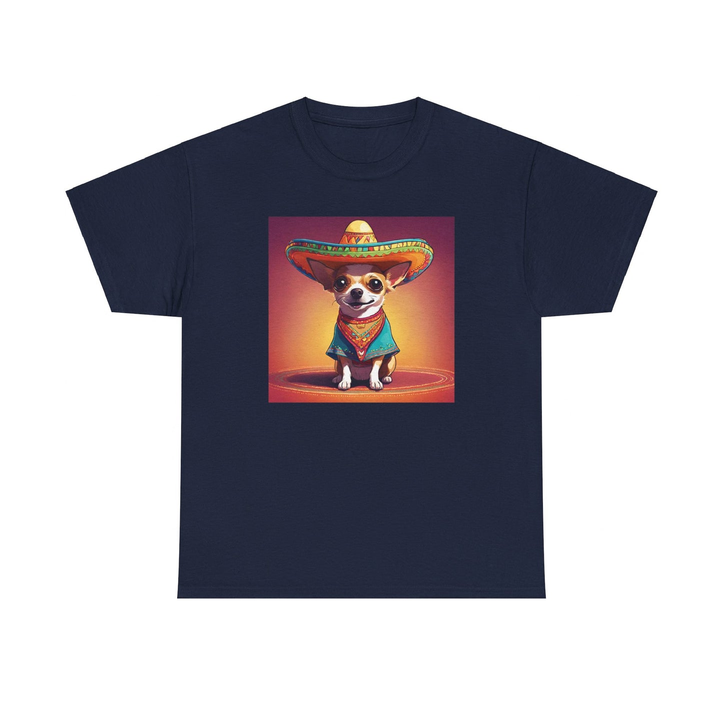 Chihuahua wearing Hat T-shirt