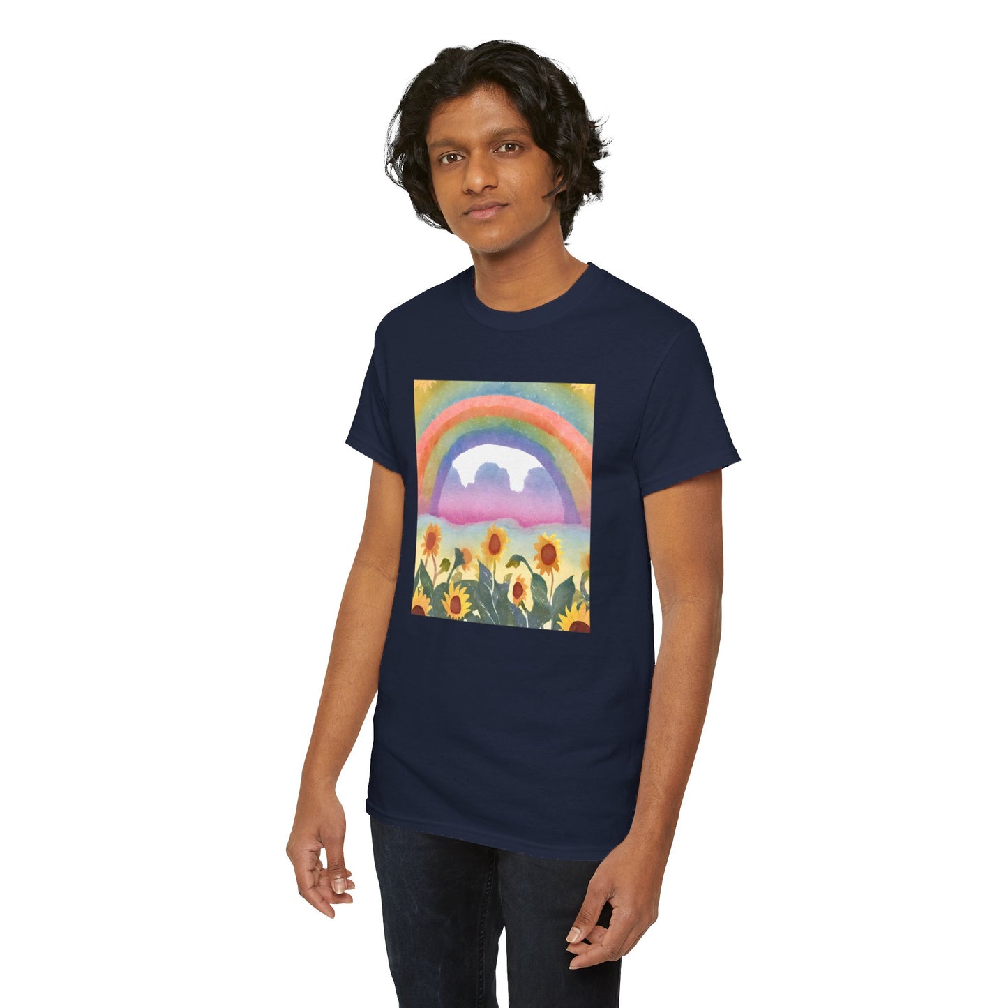 Sunflowers & Rainbow v3 T-shirt