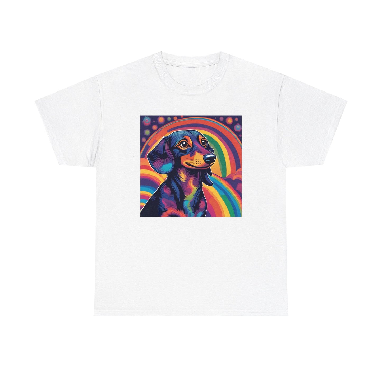 Psychedelic Dachshund T-shirt