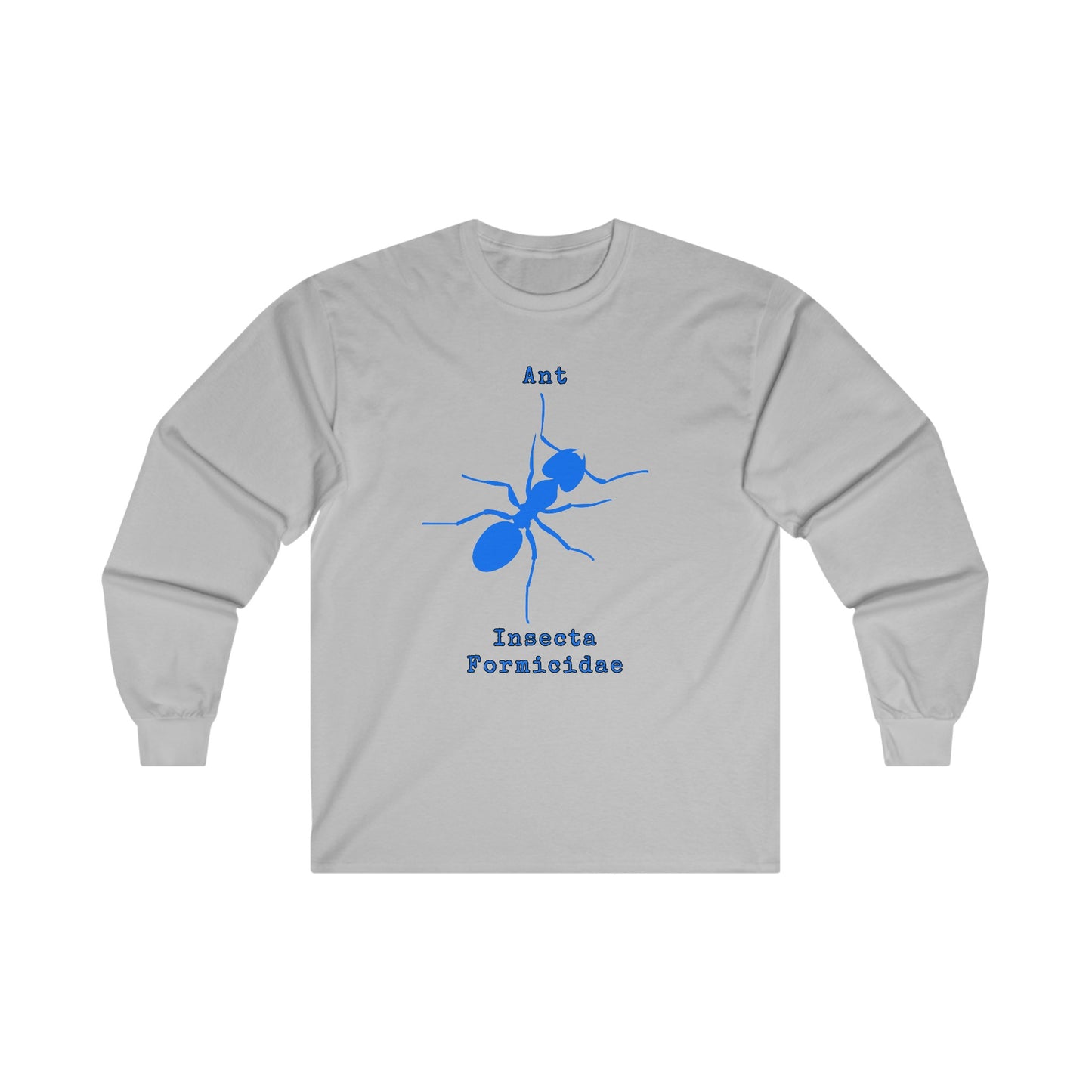 Ant with Scientific Names - Long Sleeve Tee