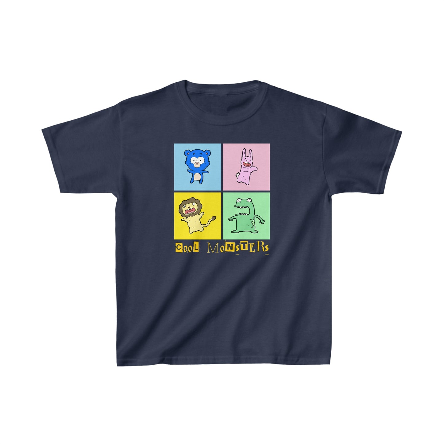 Cool Monsters 1 - Kids Heavy Cotton™ Tee