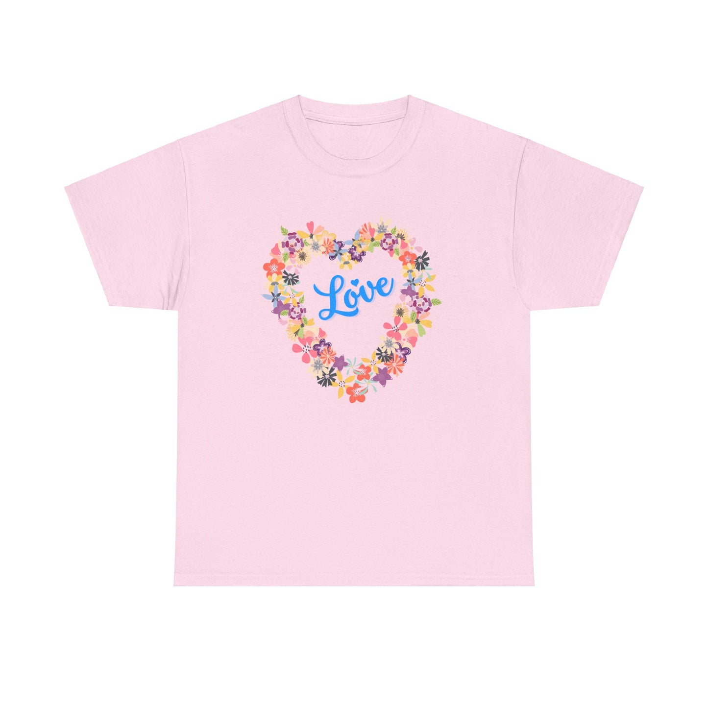 Love with Flower Heart T-shirt