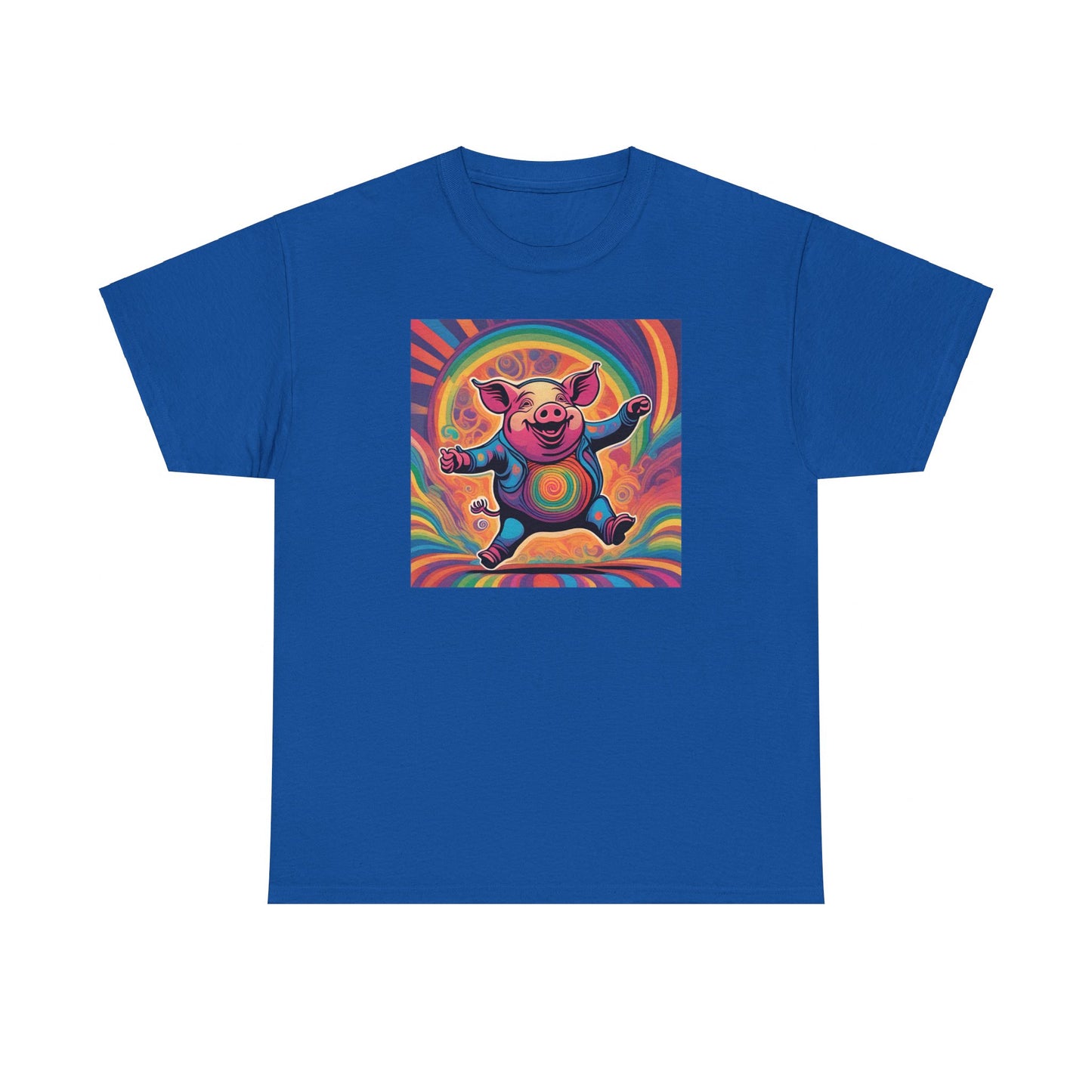 Psychedelic Dancing Pig T-shirt