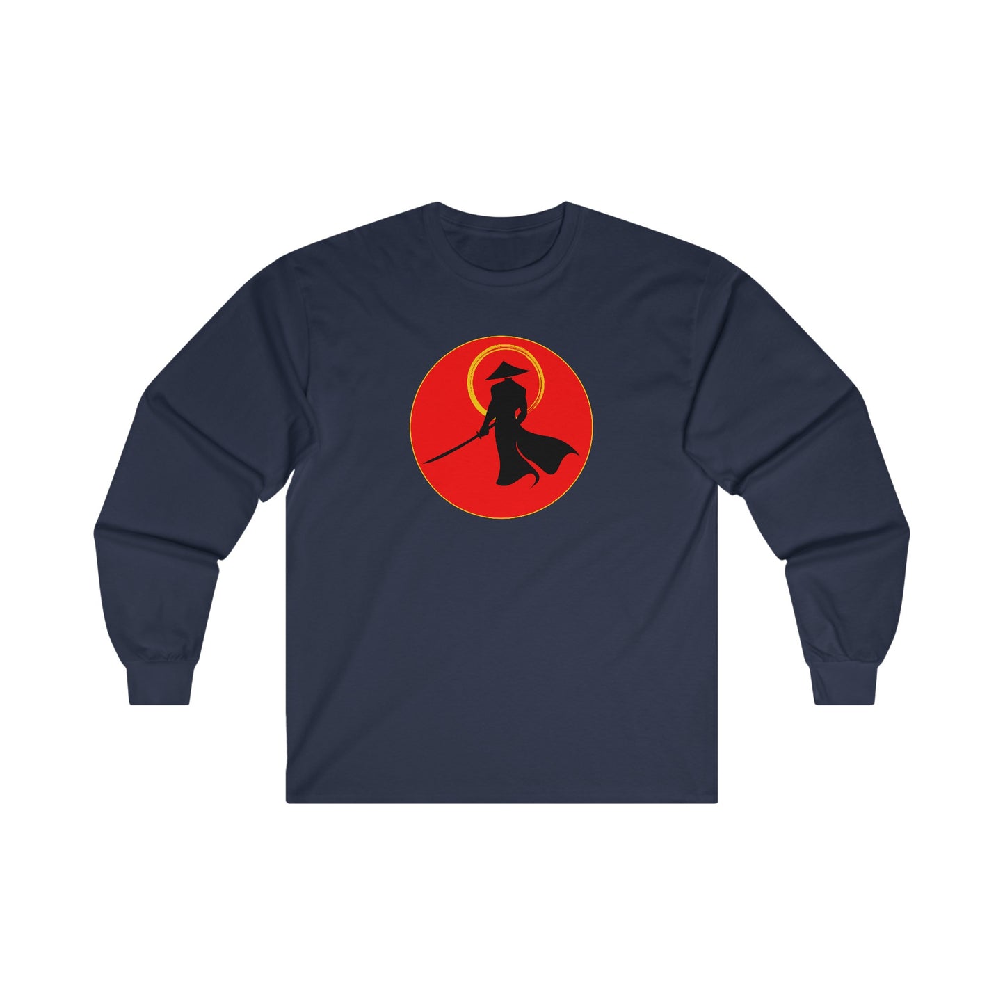 Ronin with Enso - Long Sleeve Tee