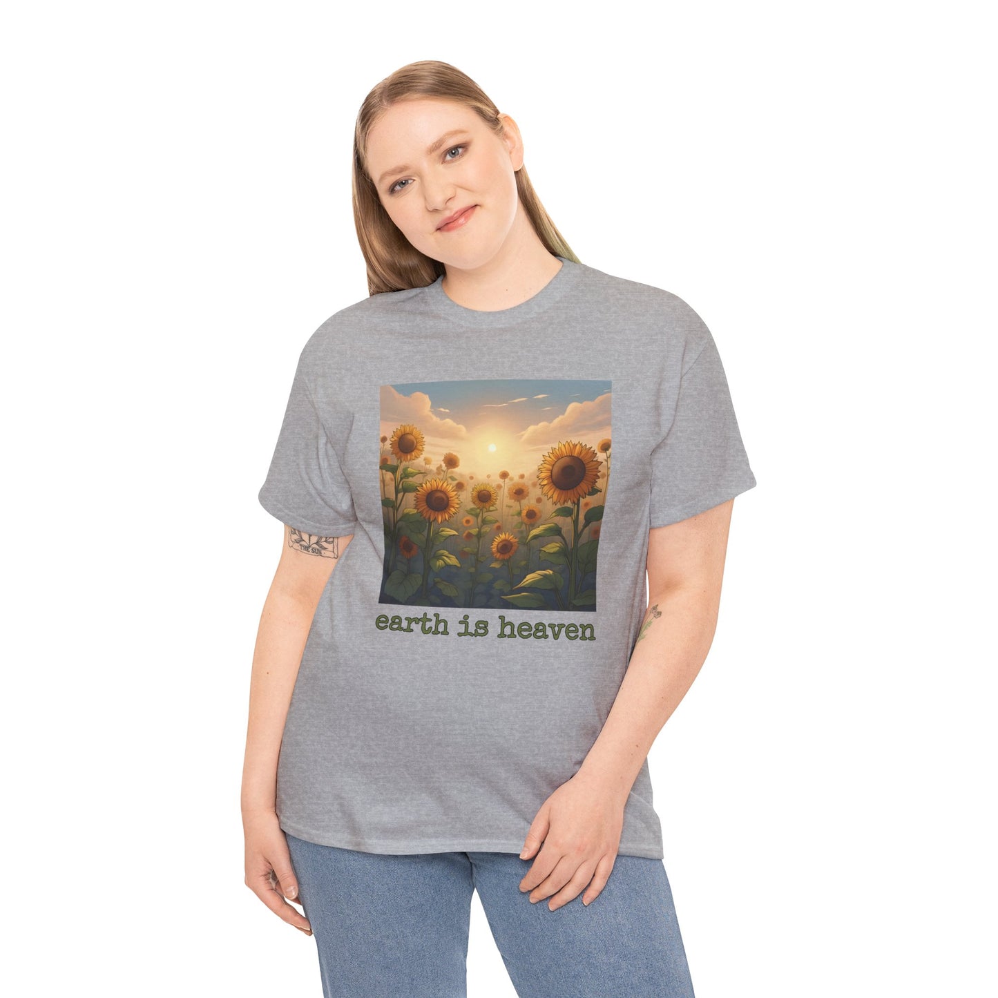 earth is heaven v2 T-shirt