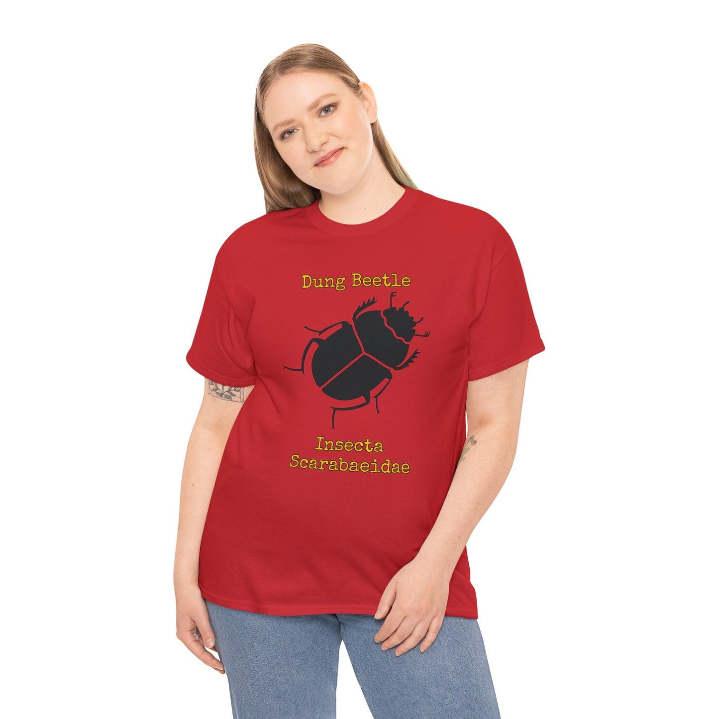 Dung Beetle with Scientific Names T-shirt