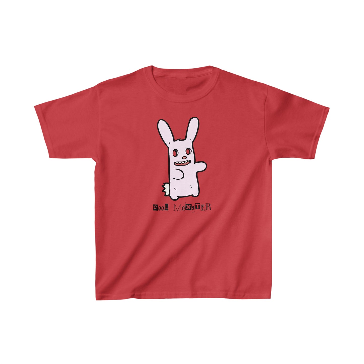 Cool Monster - Rabbit No Eyes - Kids Heavy Cotton™ Tee