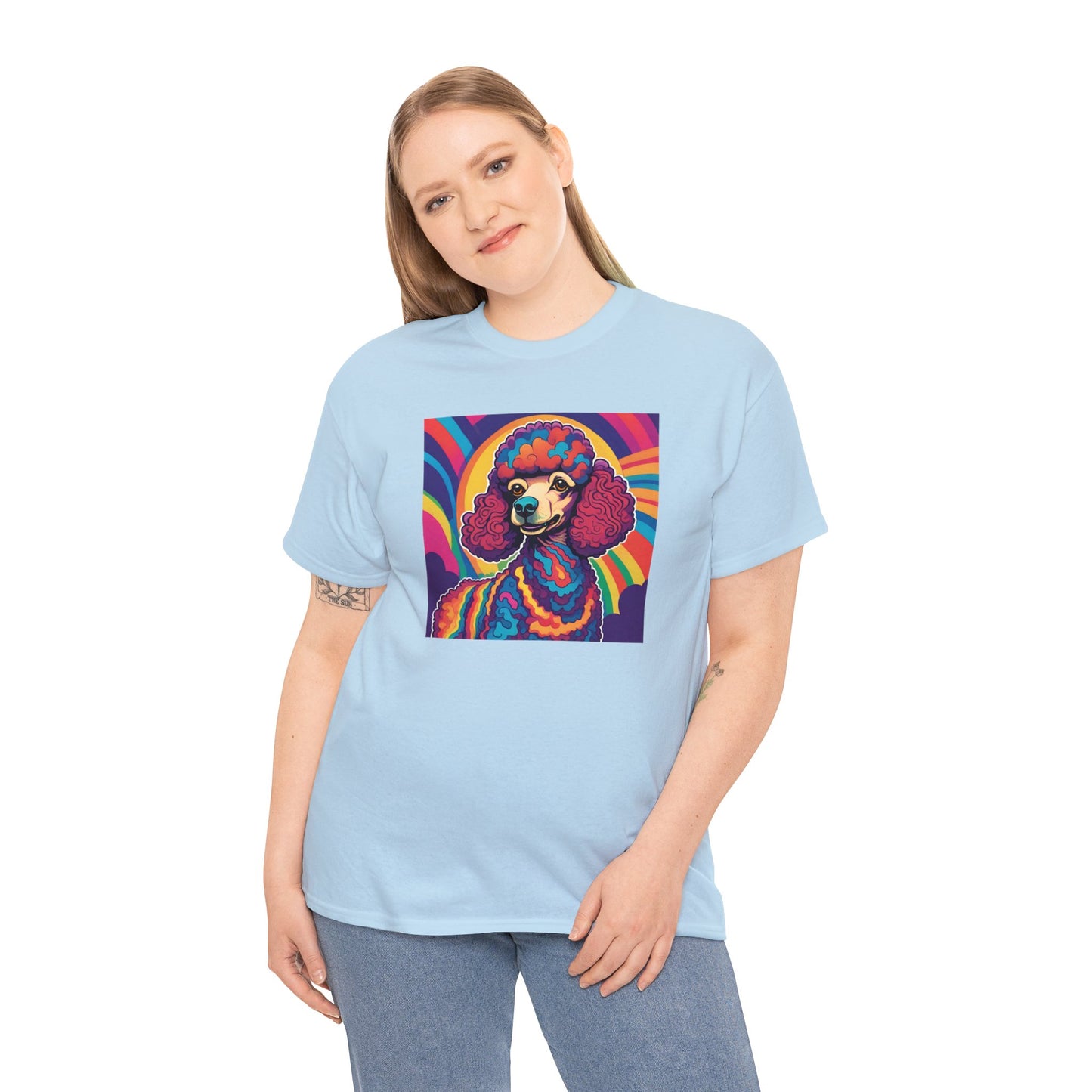 Psychedelic Poodle T-shirt