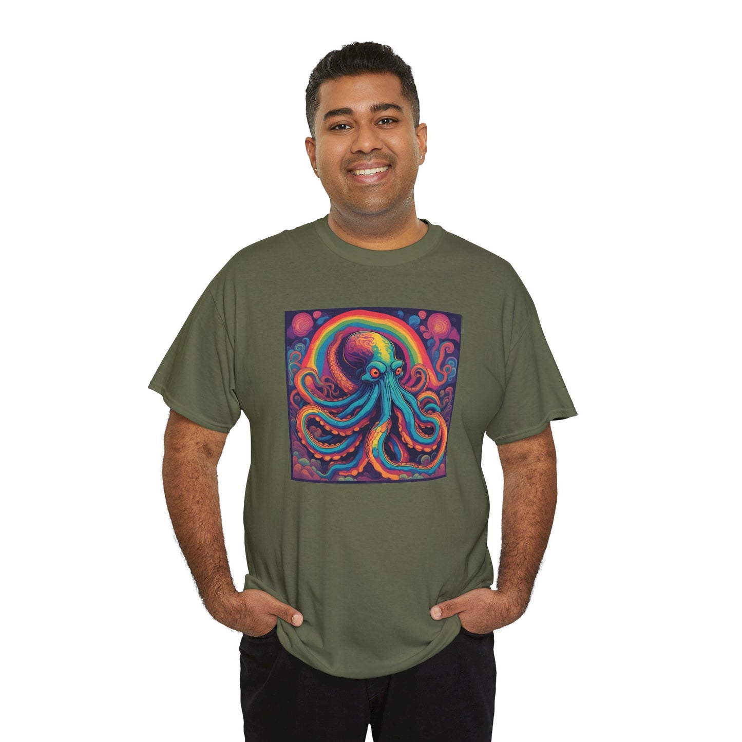 Psychedelic Kraken T-shirt