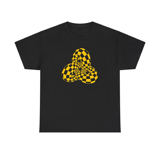 Twisted Checkerboard T-shirt