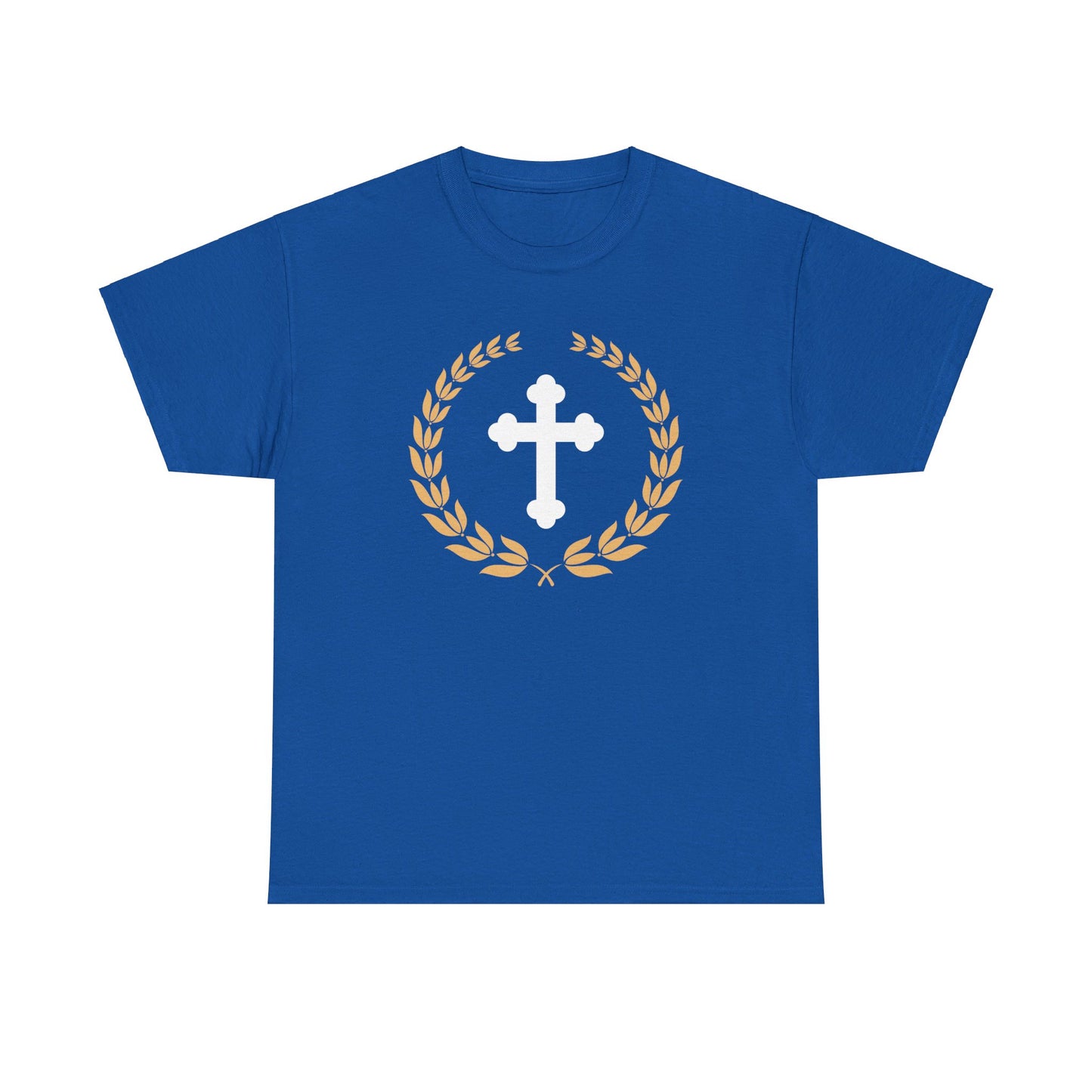 Cross in Laurel Wreath T-shirt