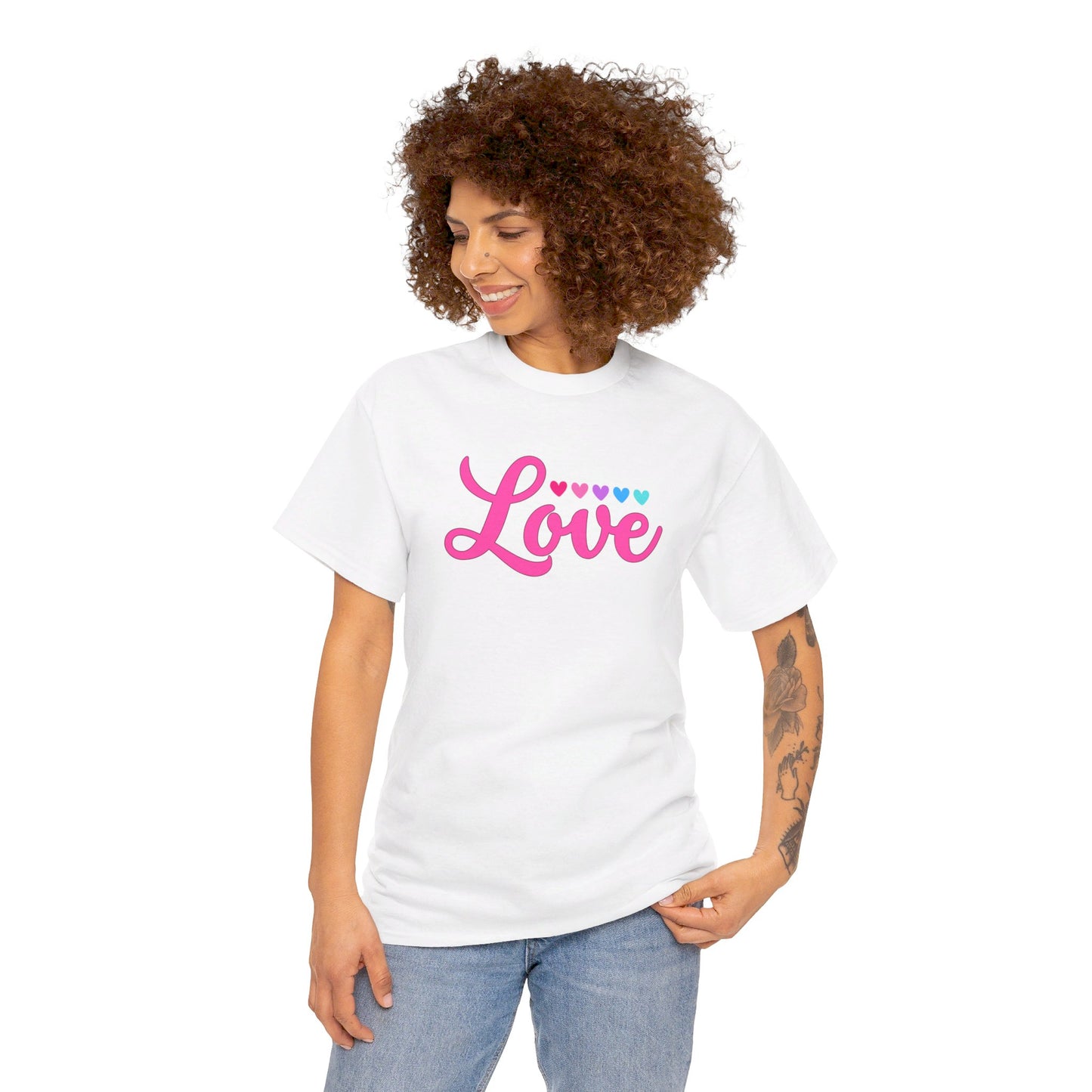 Love with Hearts T-shirt