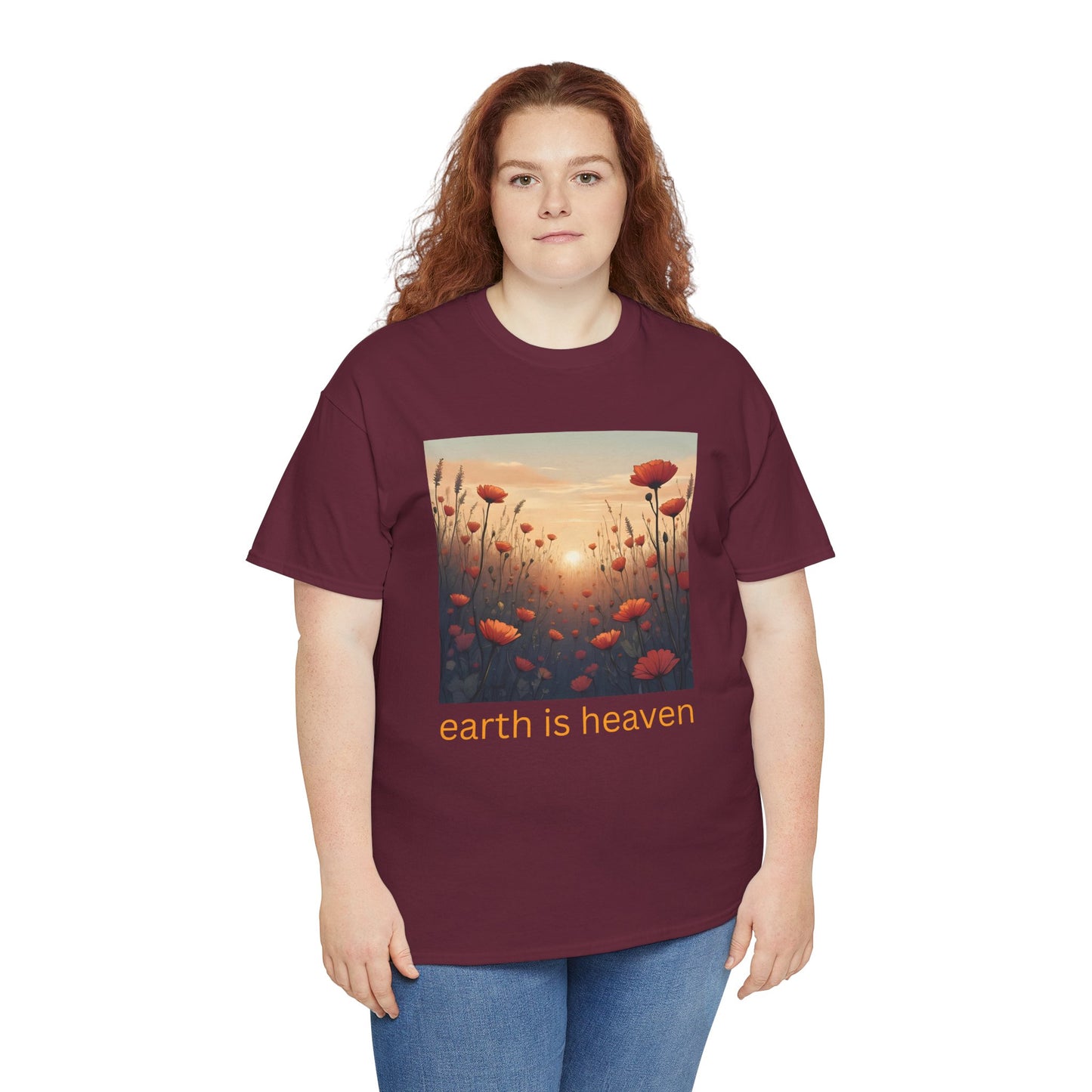 earth is heaven v4 T-shirt