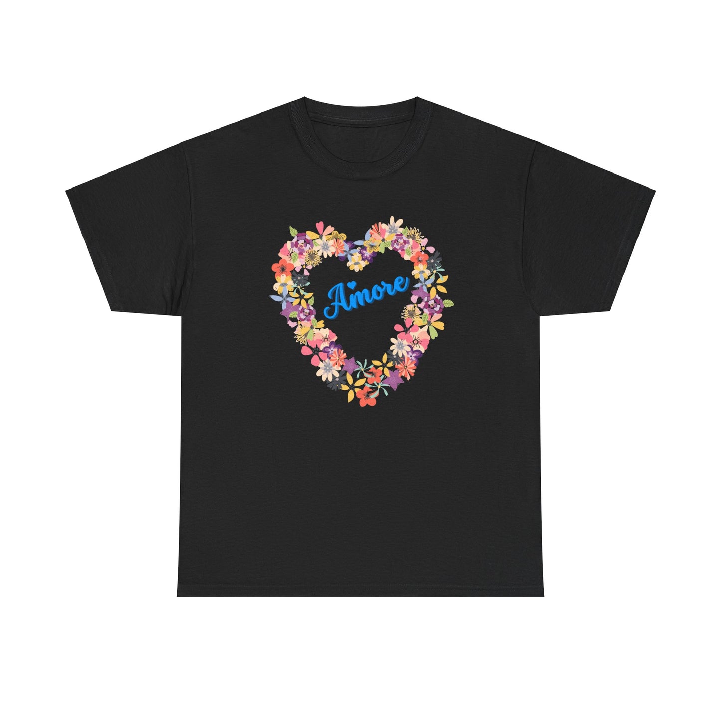 Amore with Flower Heart T-shirt