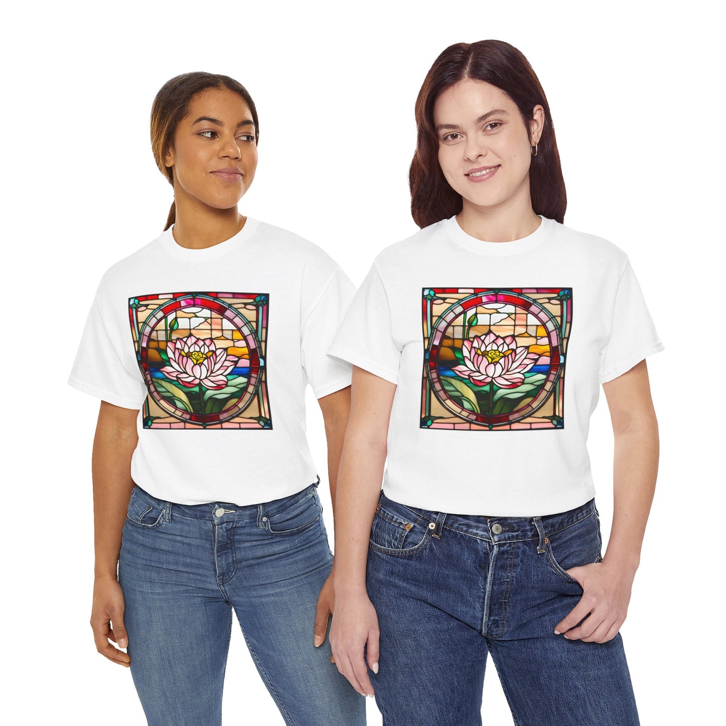 Lotus Stained Glass T-shirt