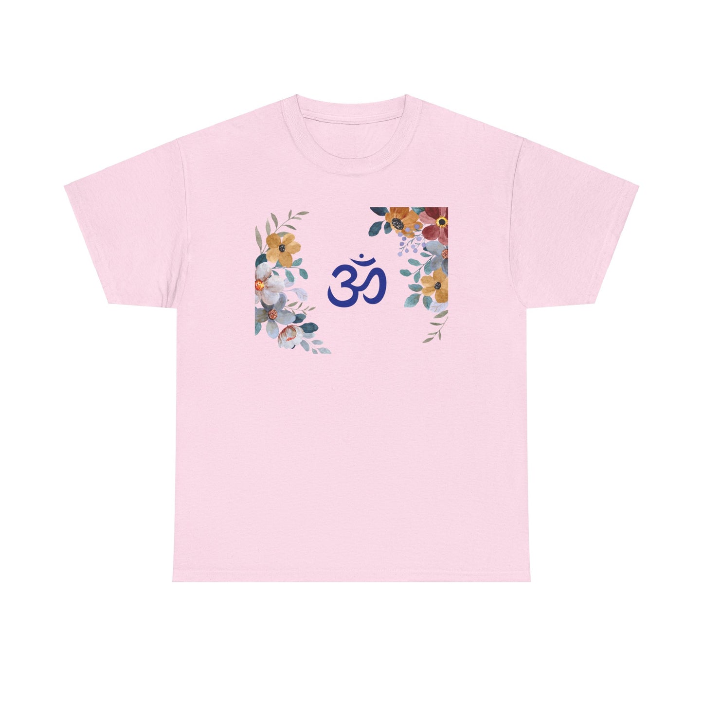 Om (with flowers) T-shirt