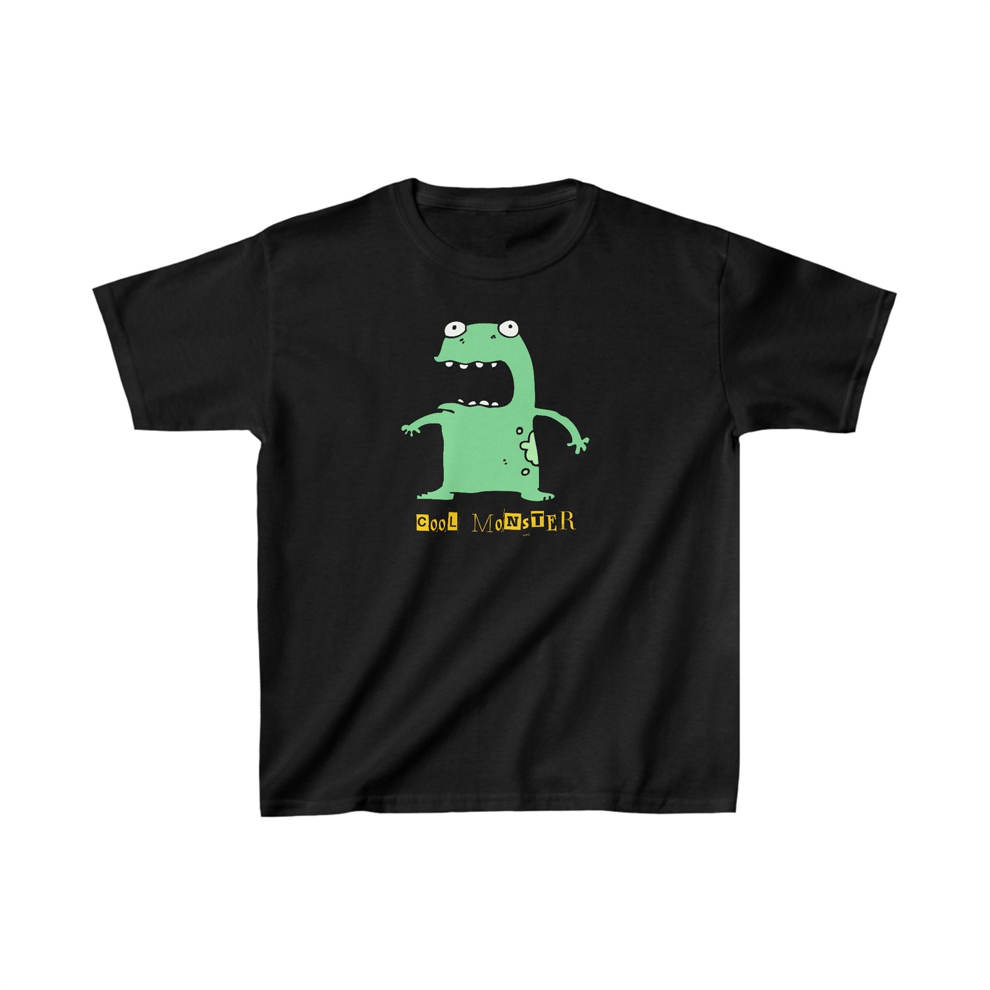 Cool Monster - Big Mouth - Kids Heavy Cotton™ Tee