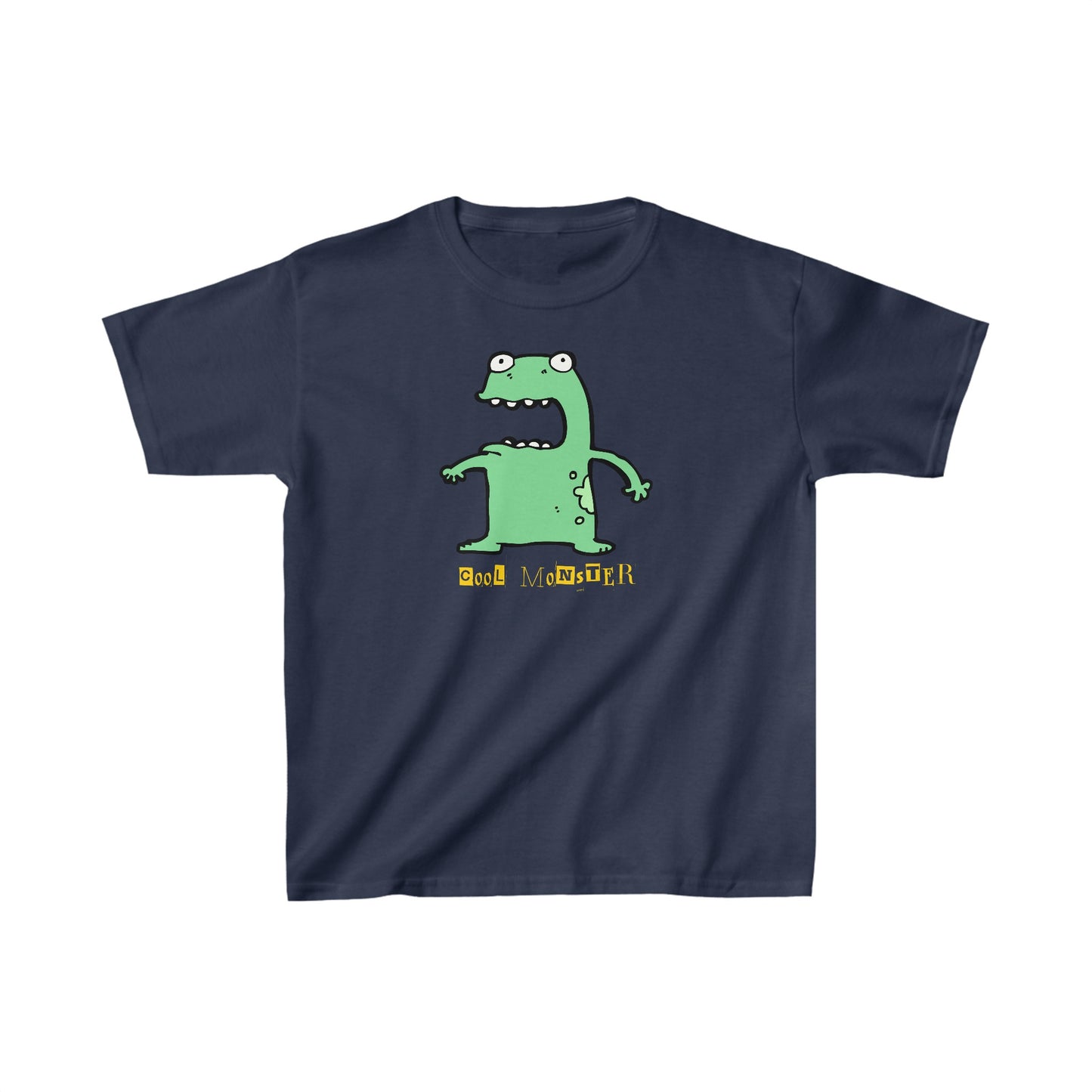 Cool Monster - Big Mouth - Kids Heavy Cotton™ Tee