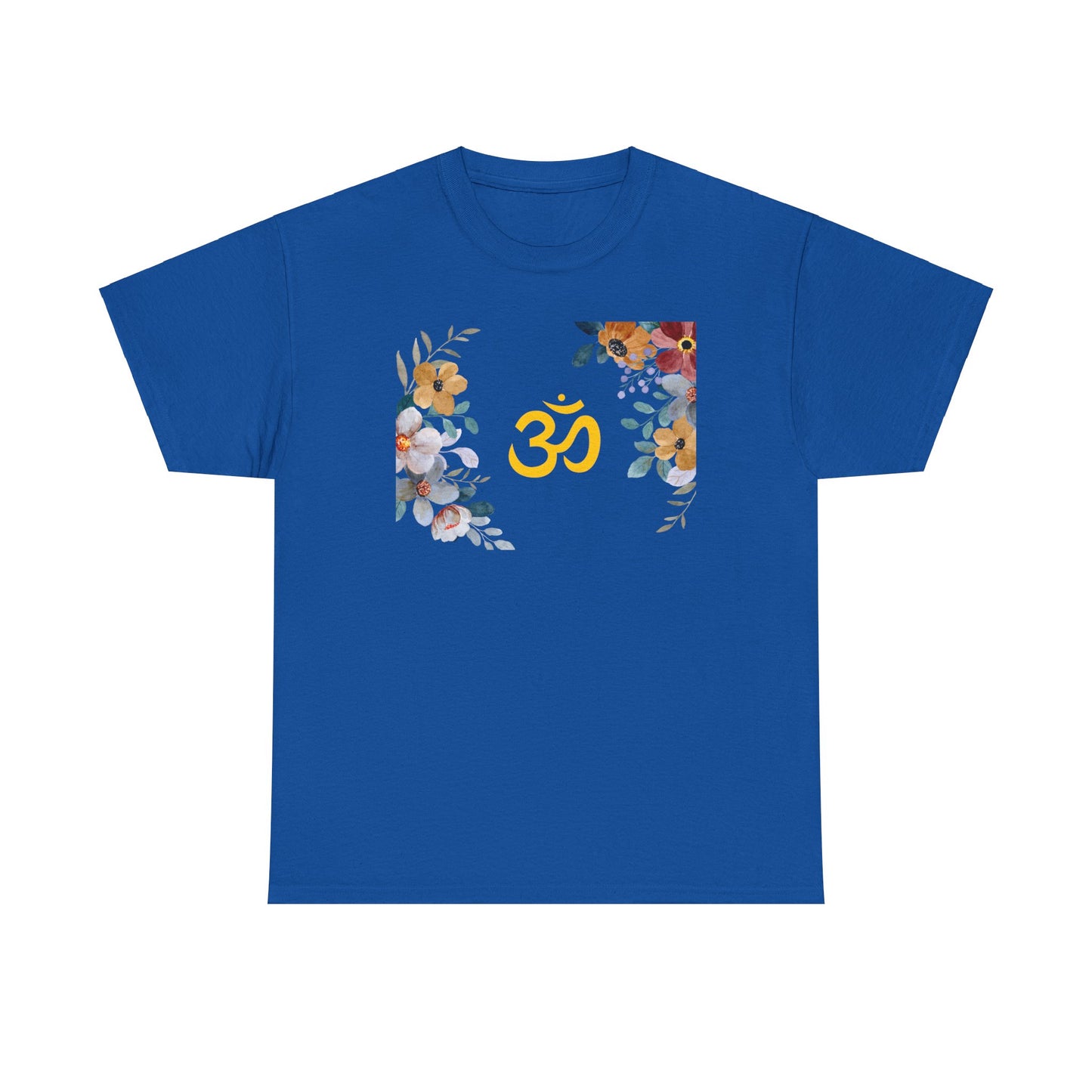 Om (with flowers) T-shirt