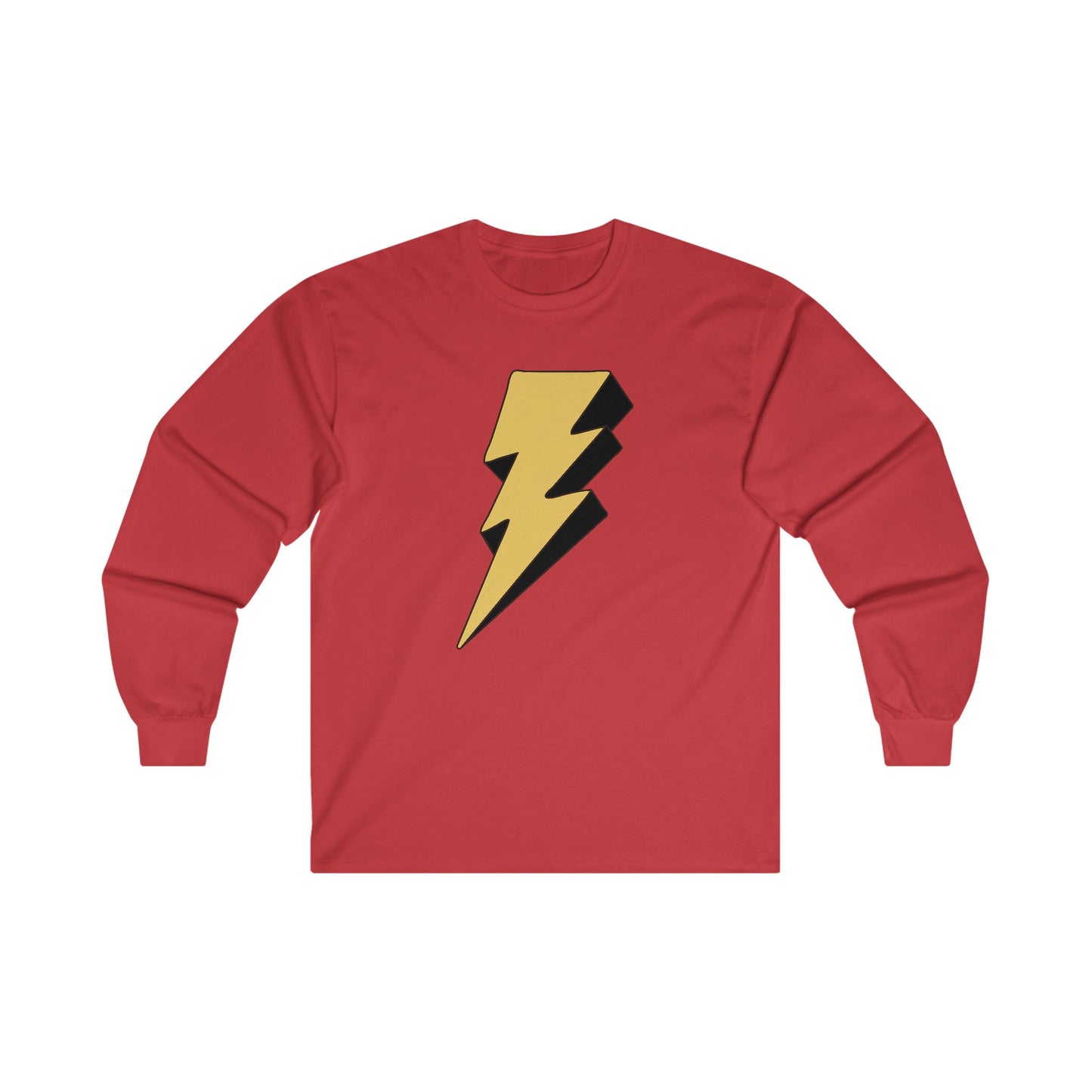 Lightning Bolt (3D) - Long Sleeve Tee