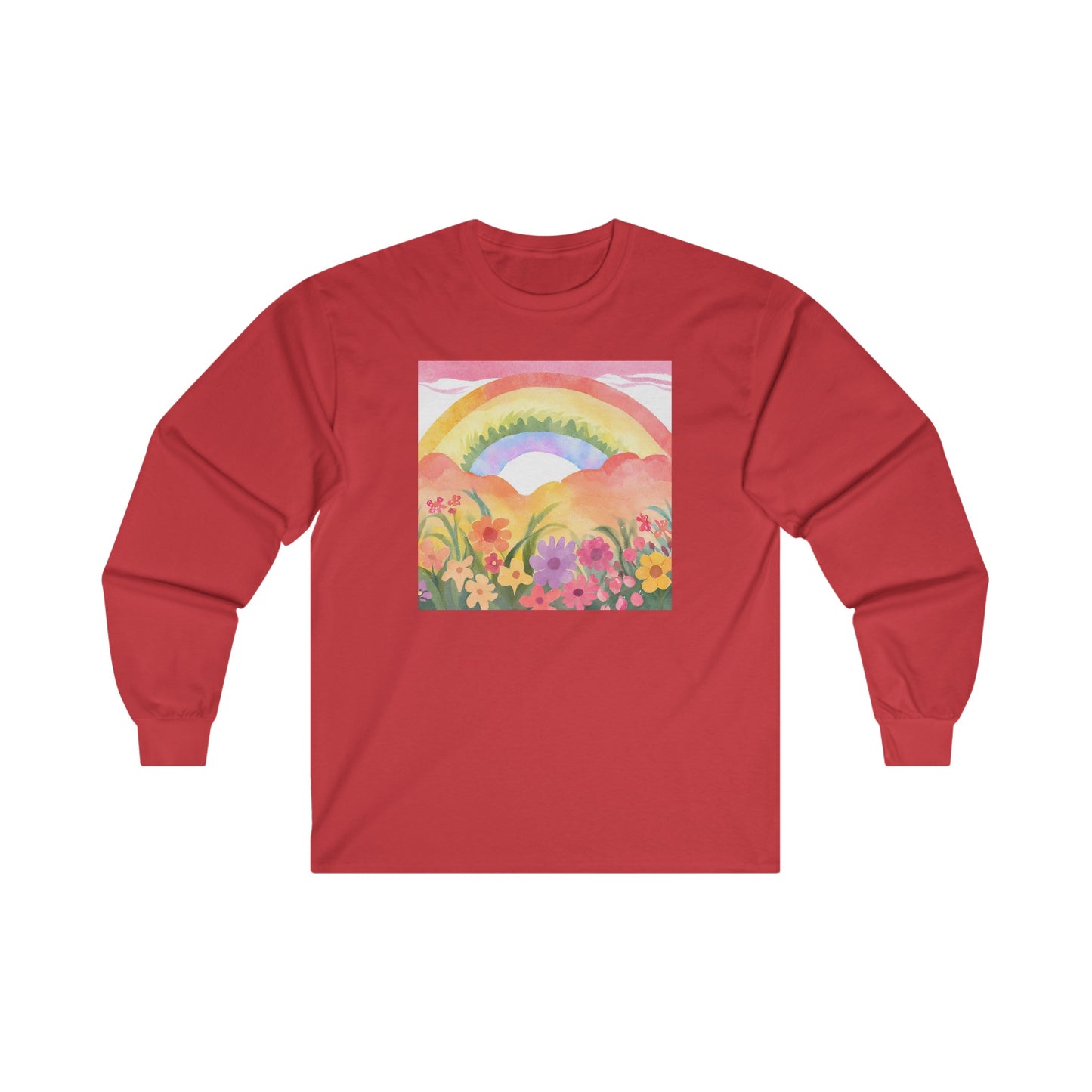 Rainbow Garden v1 - Long Sleeve Tee