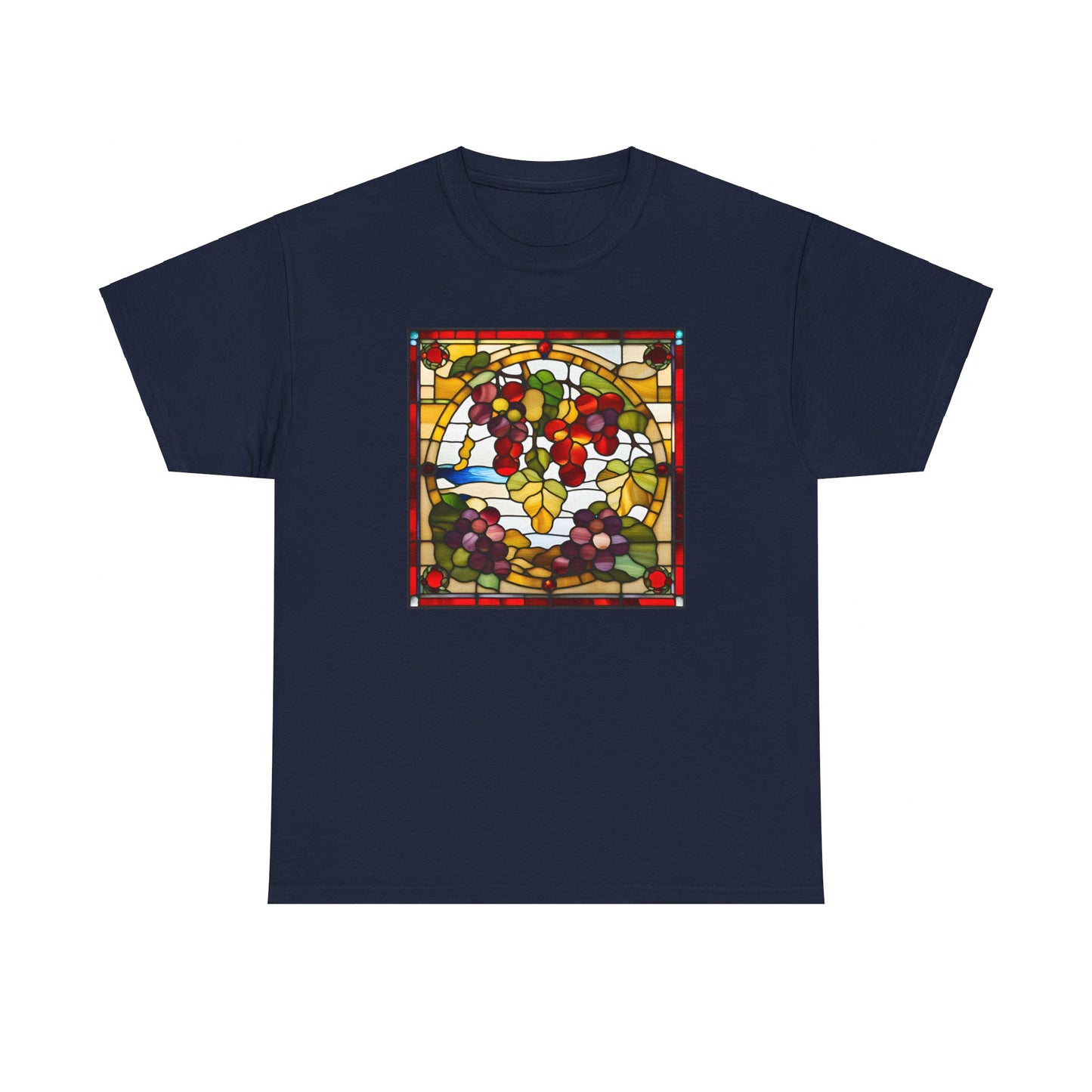 Grapes Stained Glass T-shirt