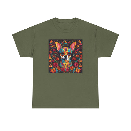 Day of the Dead Chihuahua v2 T-shirt