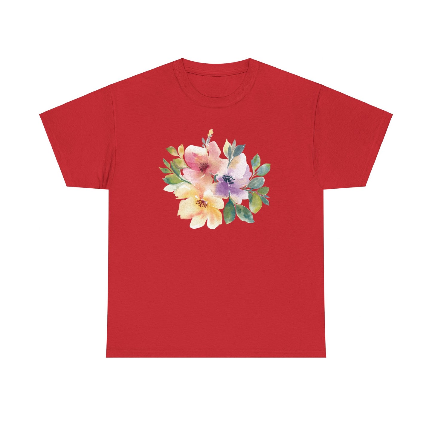 Bouquet Pastel Flowers T-shirt