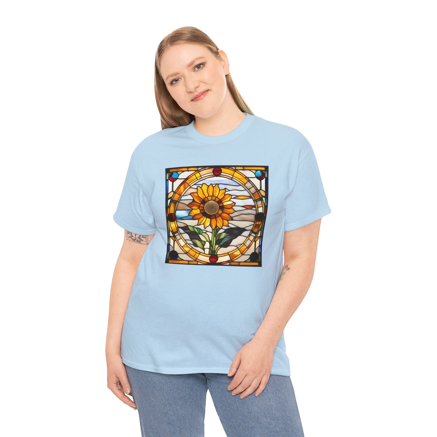 Sunflower Stained Glass T-shirt