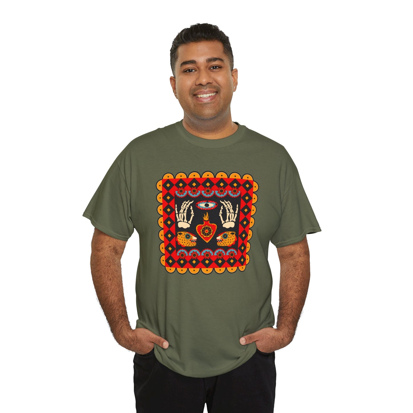 Day of the Dead Collage T-shirt