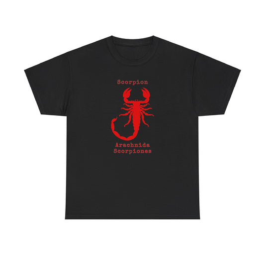 Scorpion with Scientific Names T-shirt