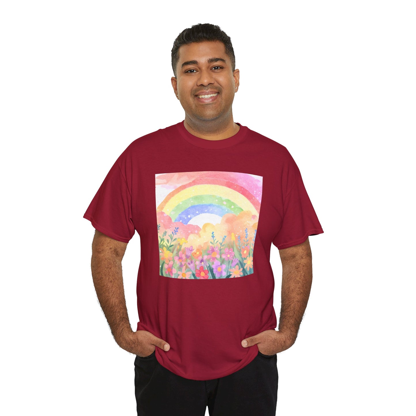 Rainbow Garden v4 T-shirt