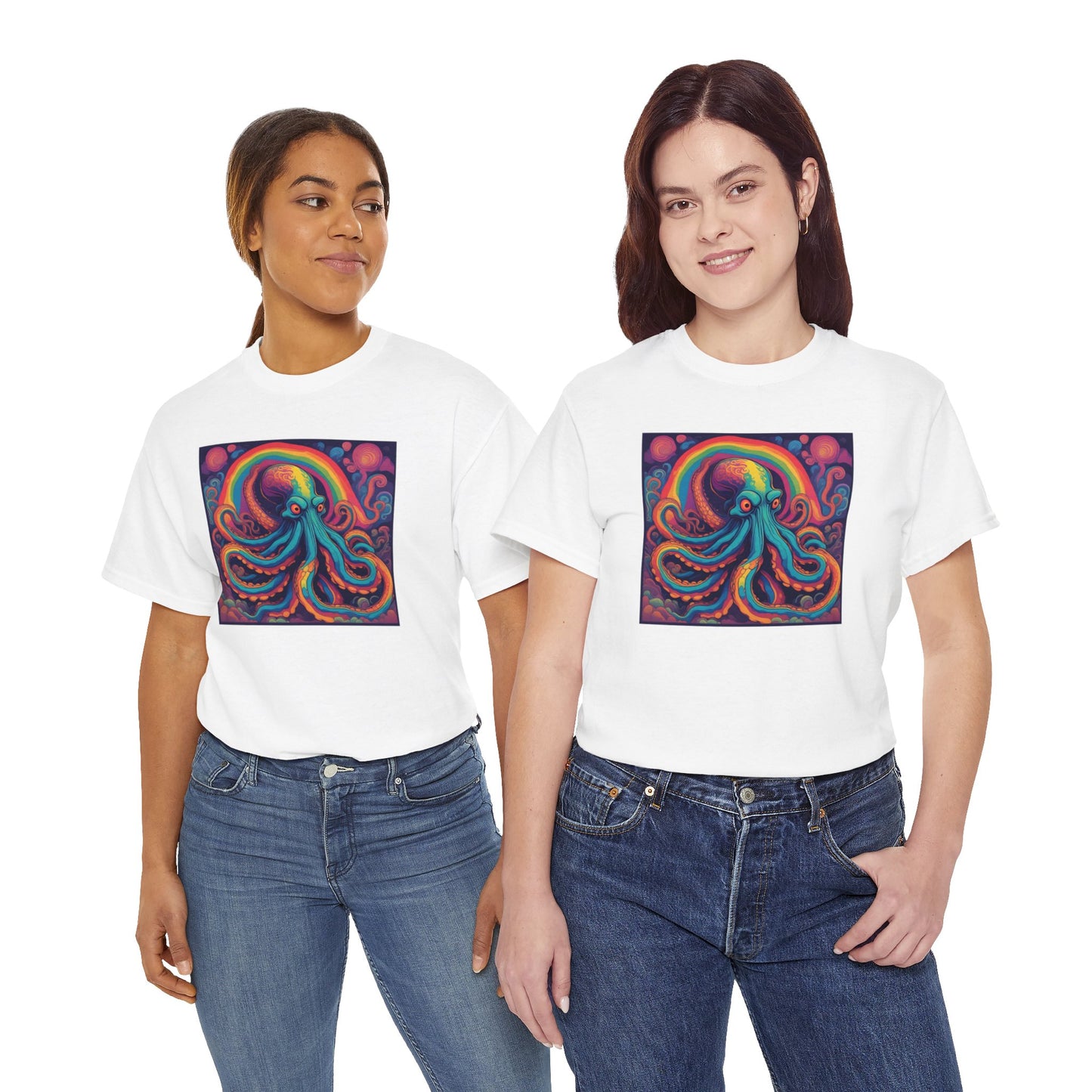 Psychedelic Kraken T-shirt