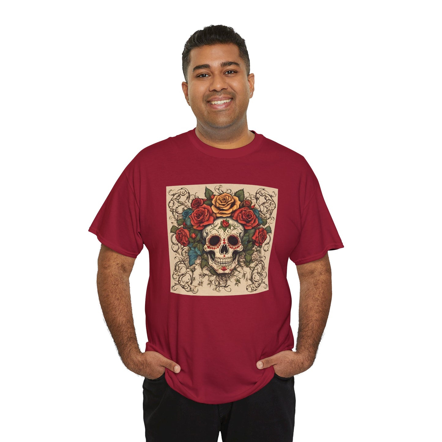 Day of the Dead Skull v2 T-shirt