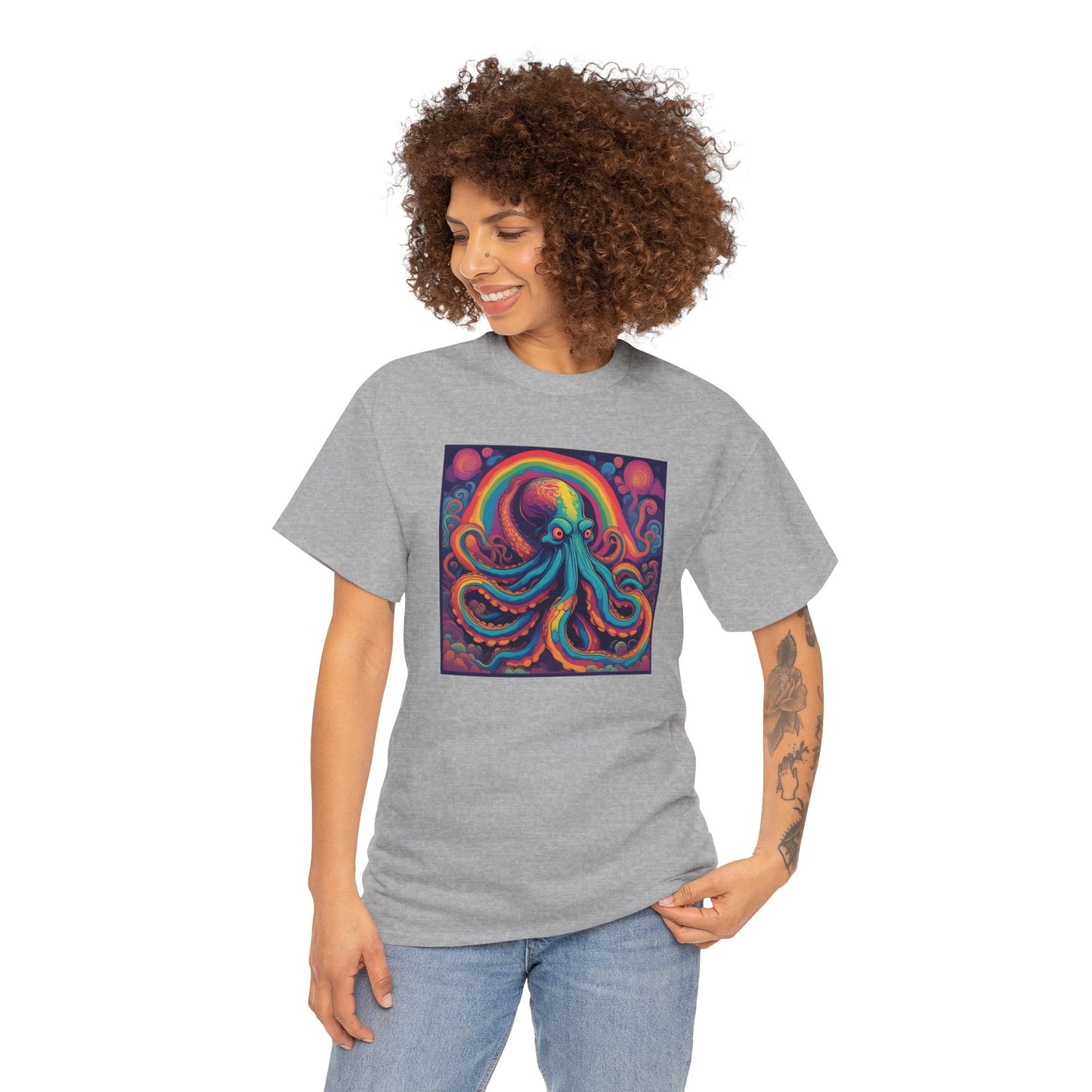 Psychedelic Kraken T-shirt