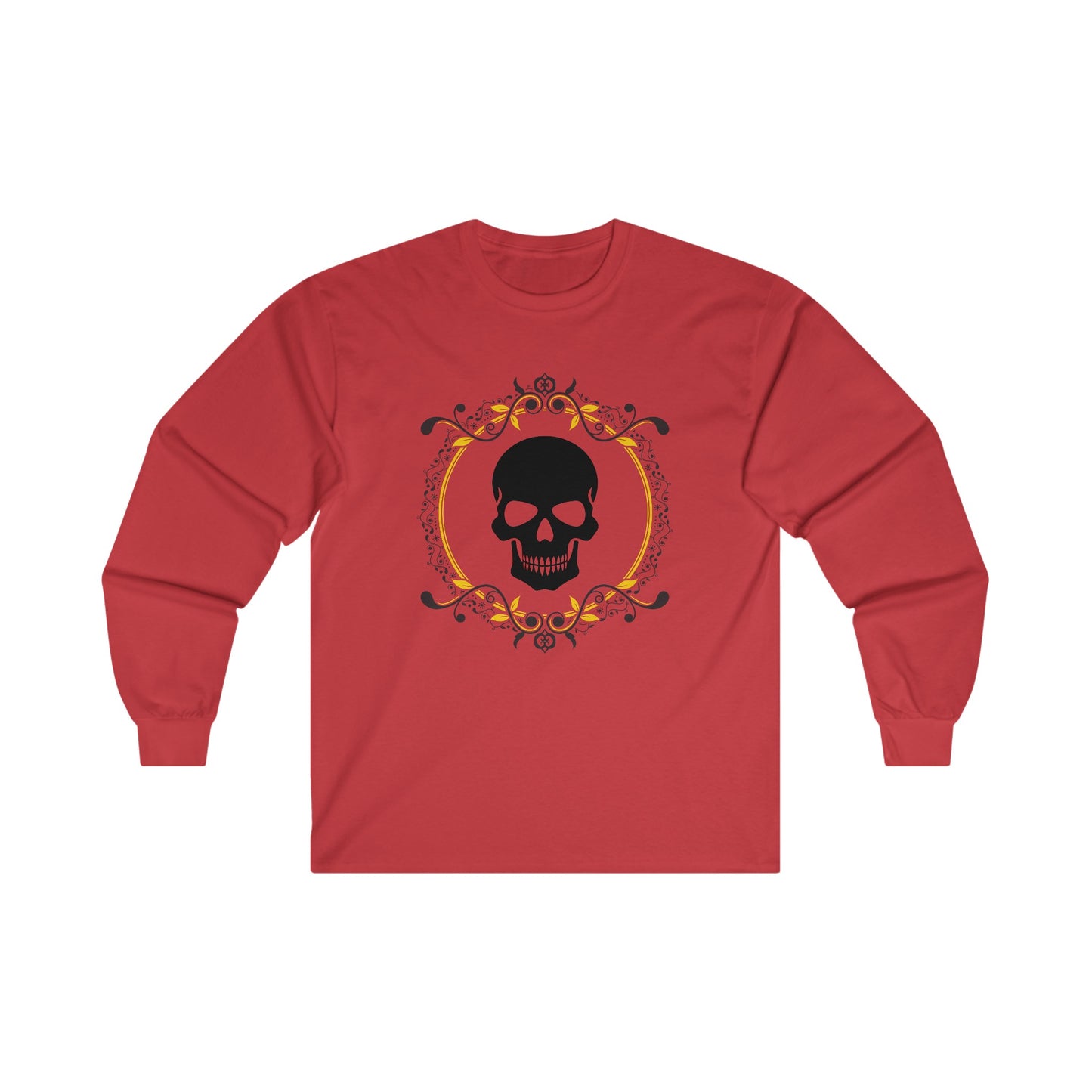 Skull in Frame - Long Sleeve Tee