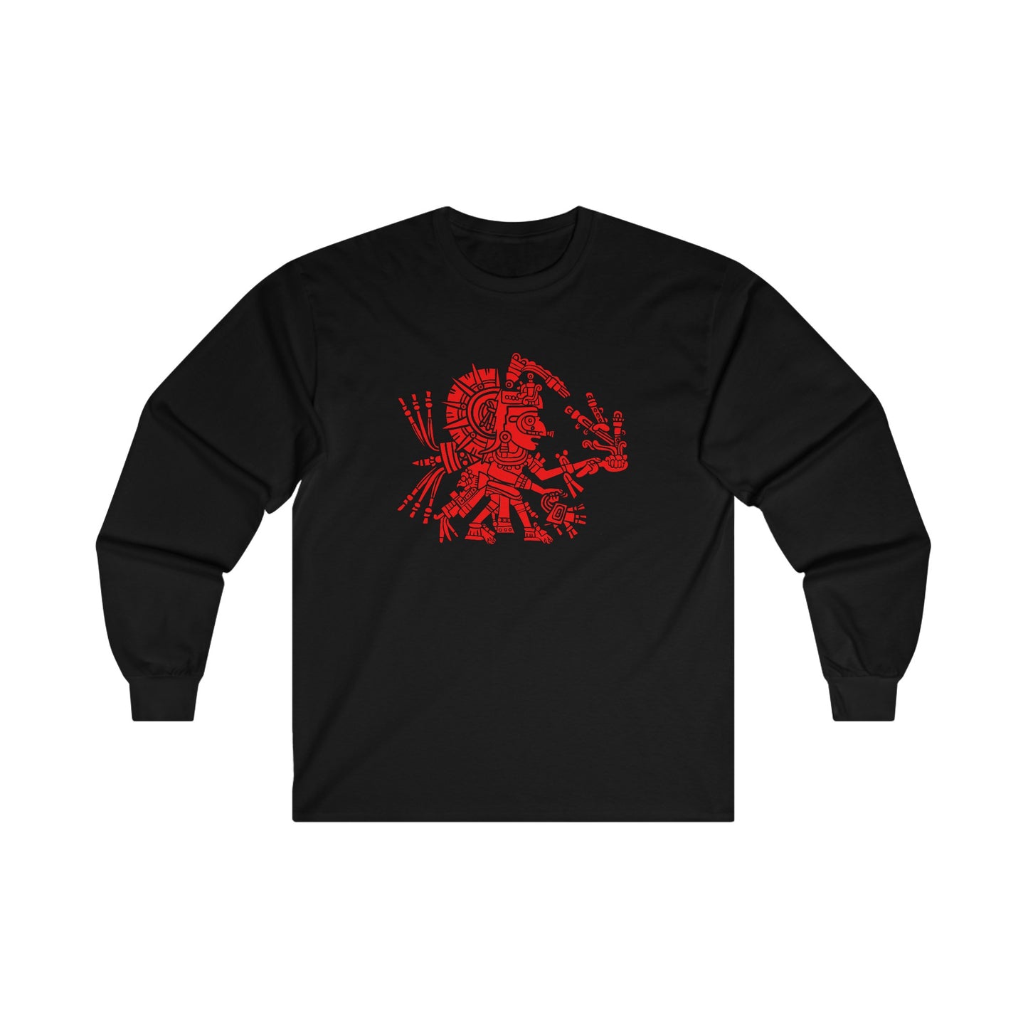 Aztec Sun God (Tonatuih) - Long Sleeve Tee